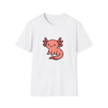 Cute Axolotl Unisex T-Shirt - Soft Comfortable Tee for Axolotl Lovers