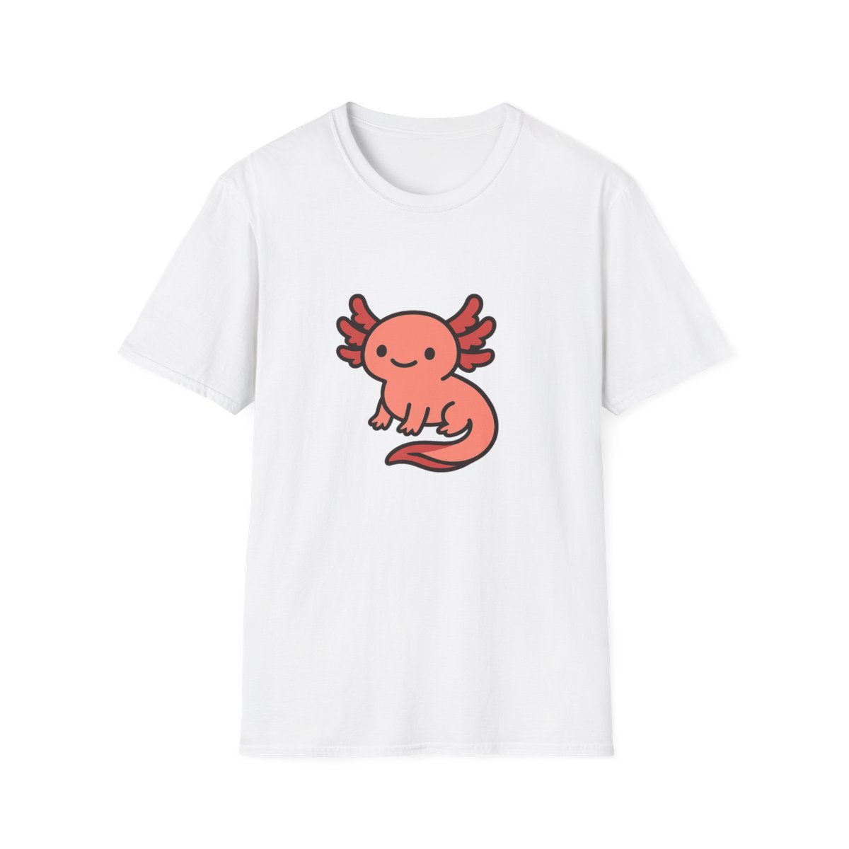 Cute Axolotl Unisex T-Shirt - Soft Comfortable Tee for Axolotl Lovers