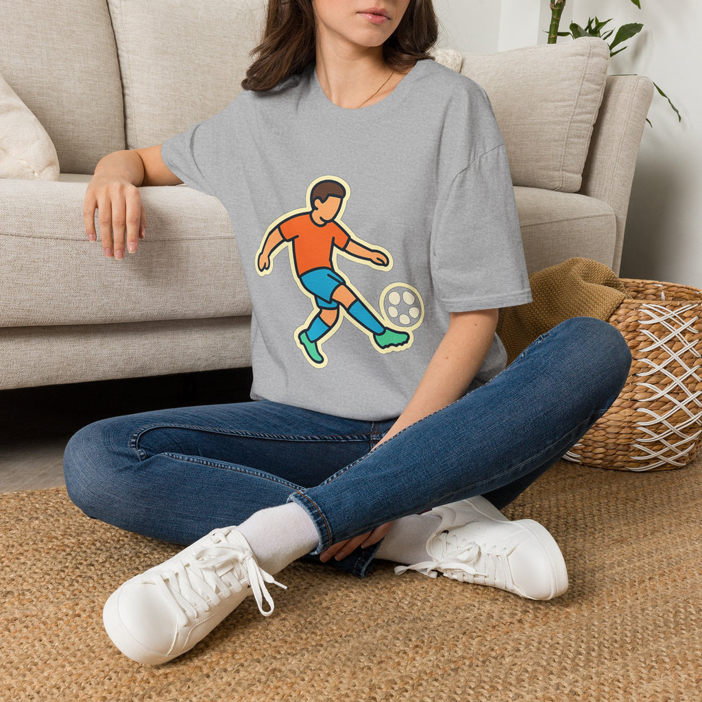 Premium Unisex Soccer Football T-Shirt | Soft Comfortable Tee for Fans