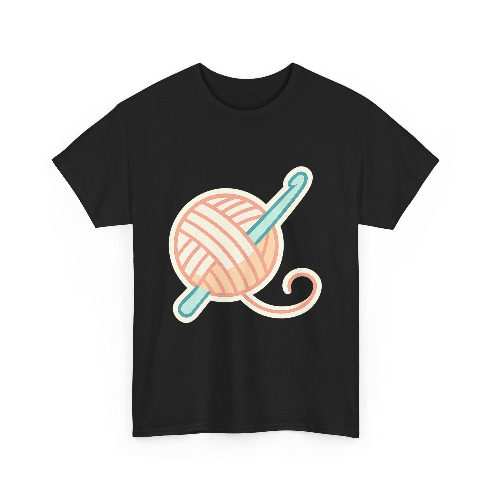 Crochet Addict Unisex T-Shirt | Soft Comfort Tee for Yarn Lovers