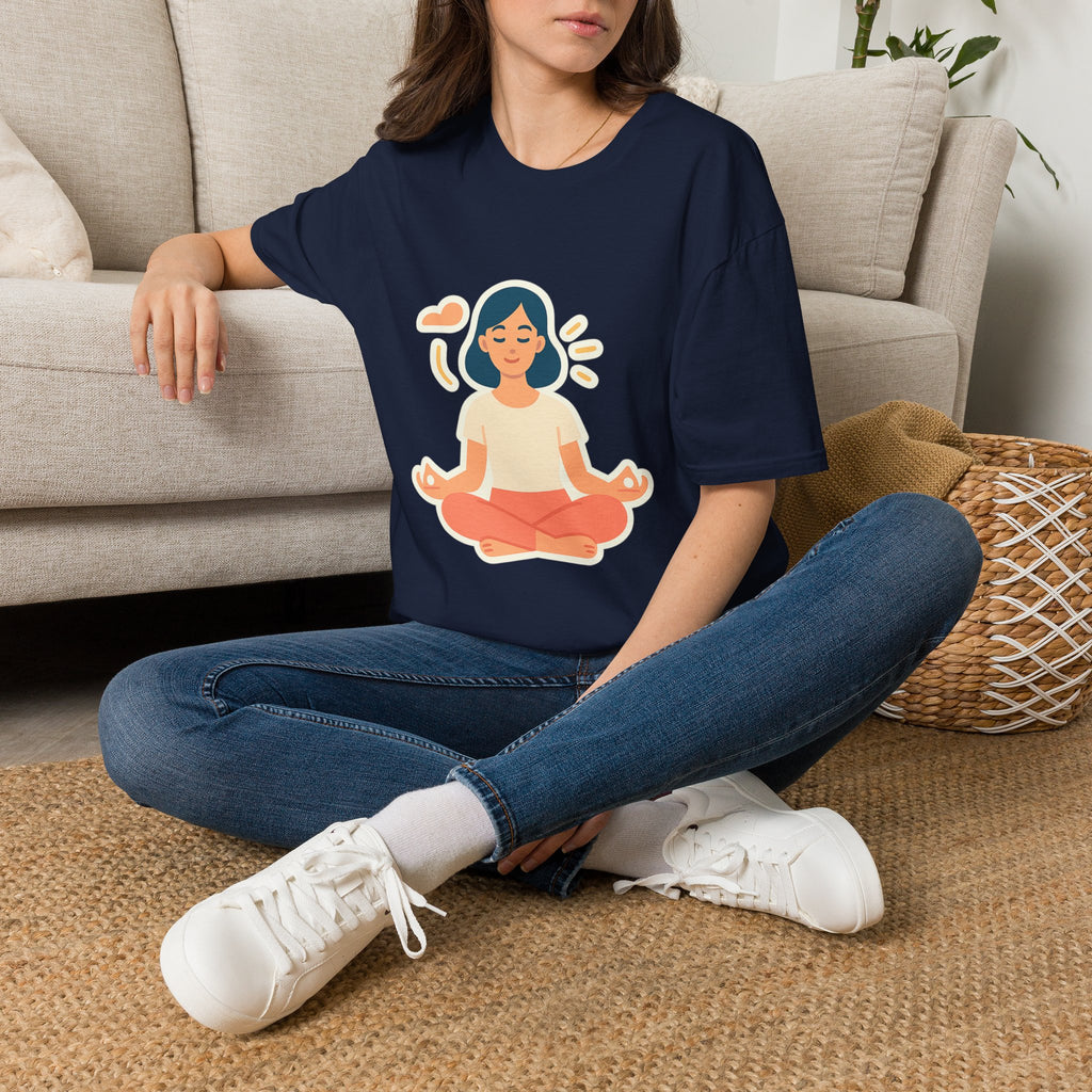 Zen meditation t-shirt – for mindfulness lovers