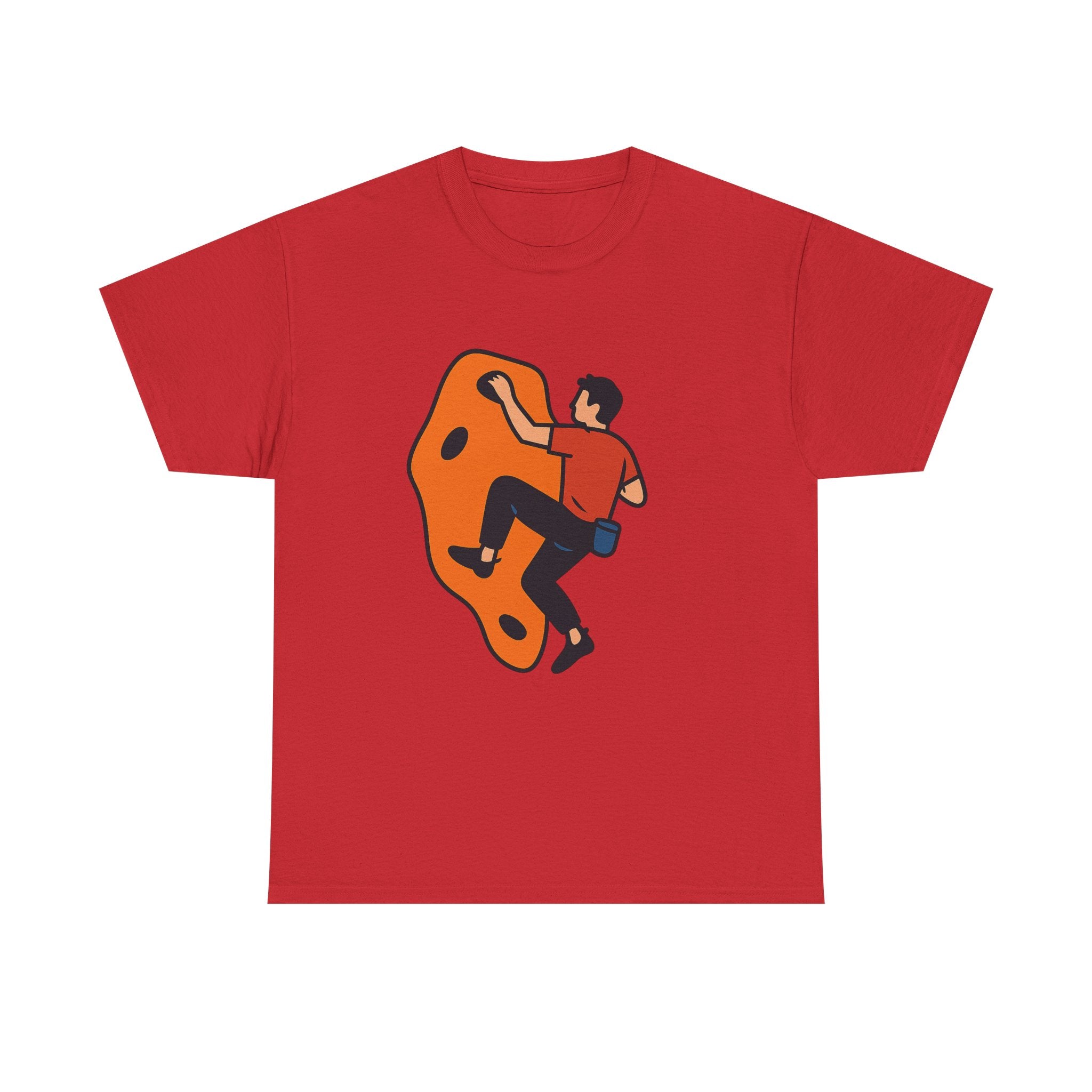 Premium Unisex Bouldering T-Shirt | Climber Apparel for Rock Enthusiasts