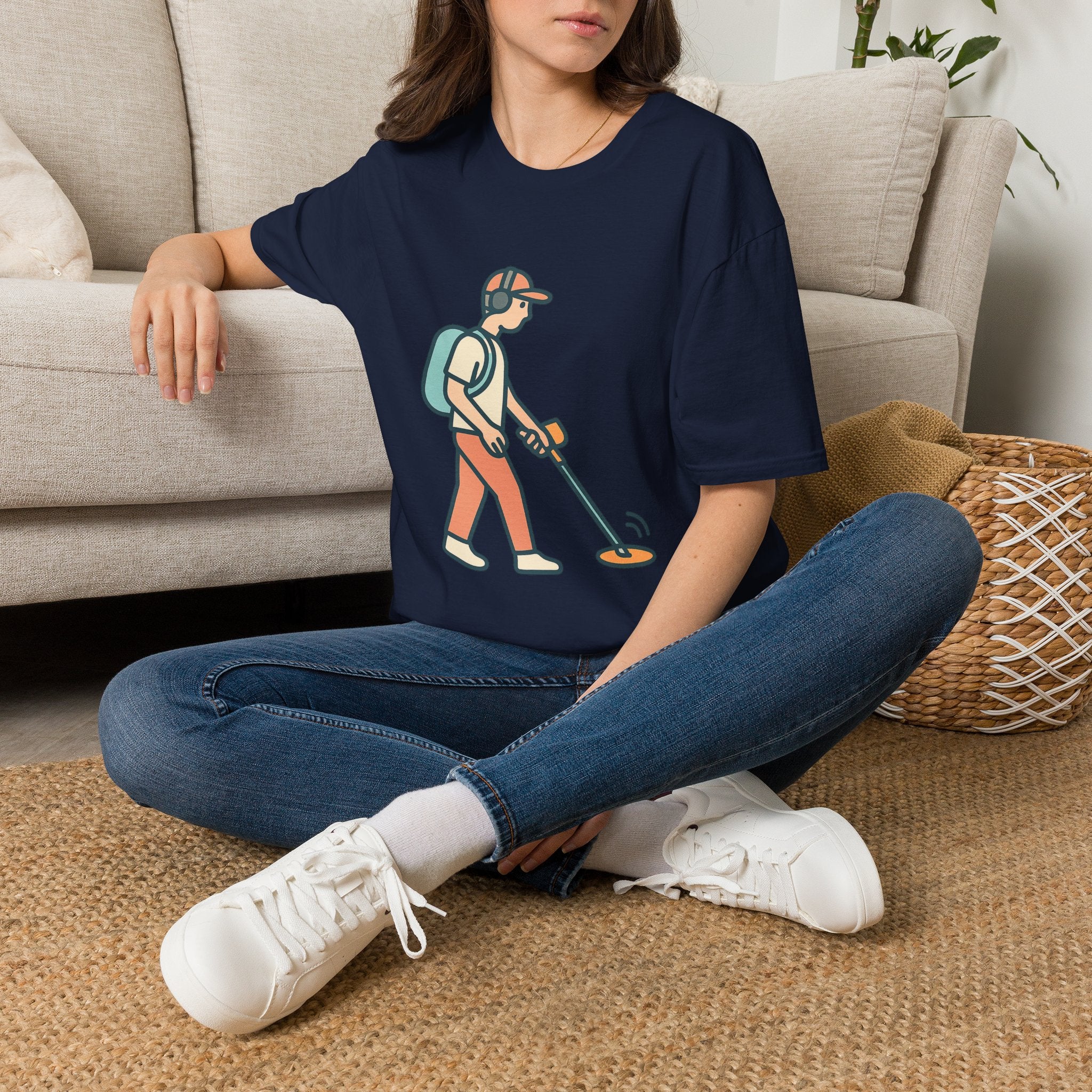 Metal Detecting Unisex T-Shirt | Perfect Gift for Treasure Hunters & Detectorists
