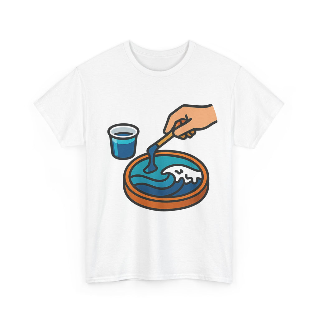 Resin Art Unisex T-Shirt | Unique Abstract Design Tee for Art Lovers