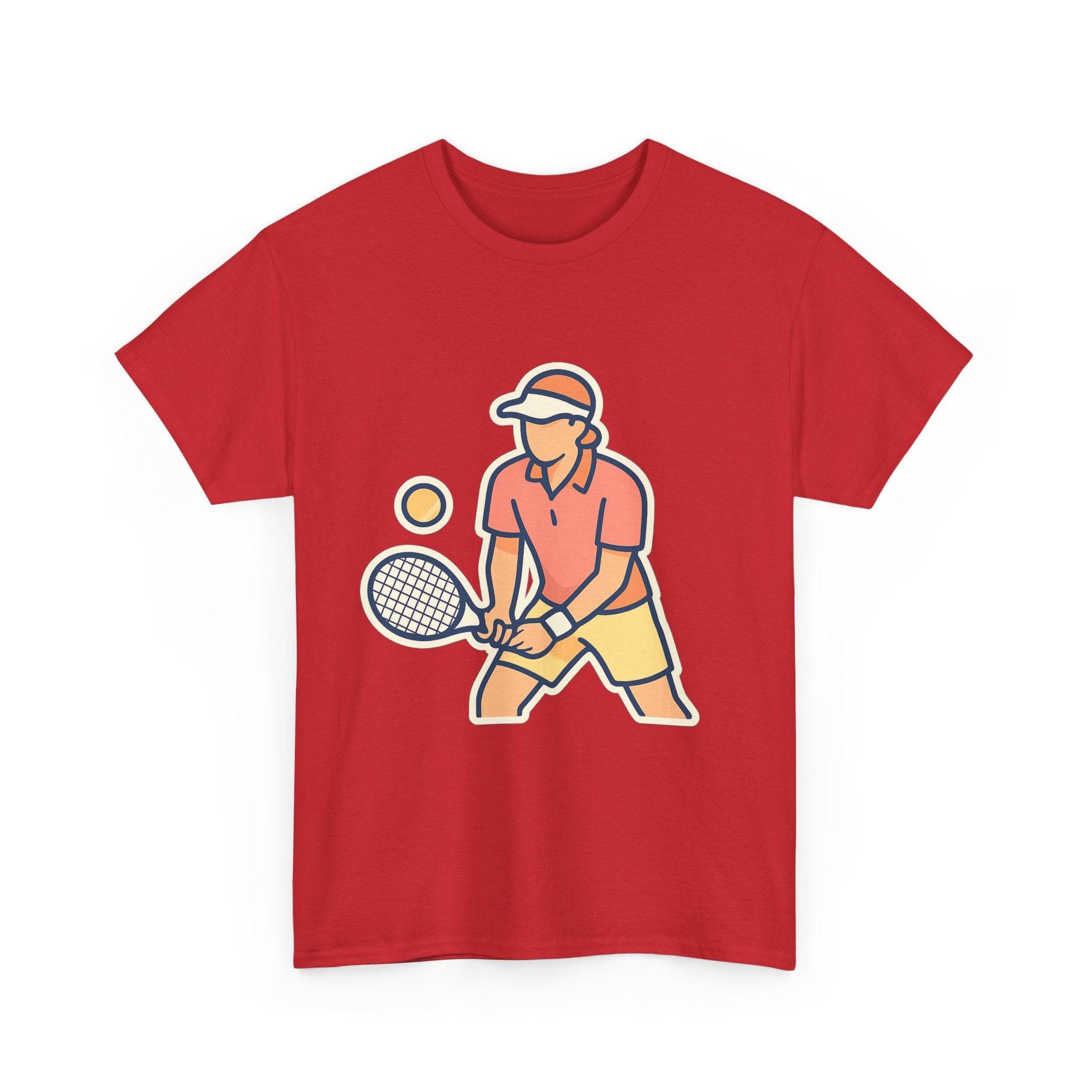 Tennis Player Unisex T-Shirt | Soft Comfortable Tee for Court Lovers