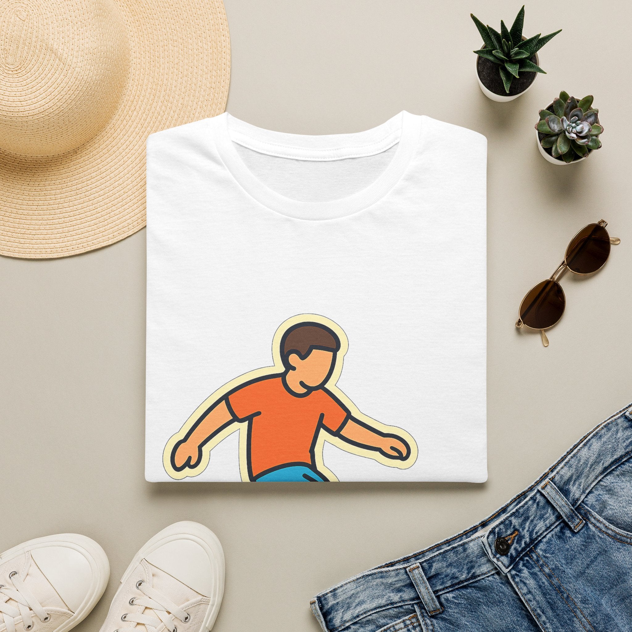 Premium Unisex Soccer Football T-Shirt | Soft Comfortable Tee for Fans