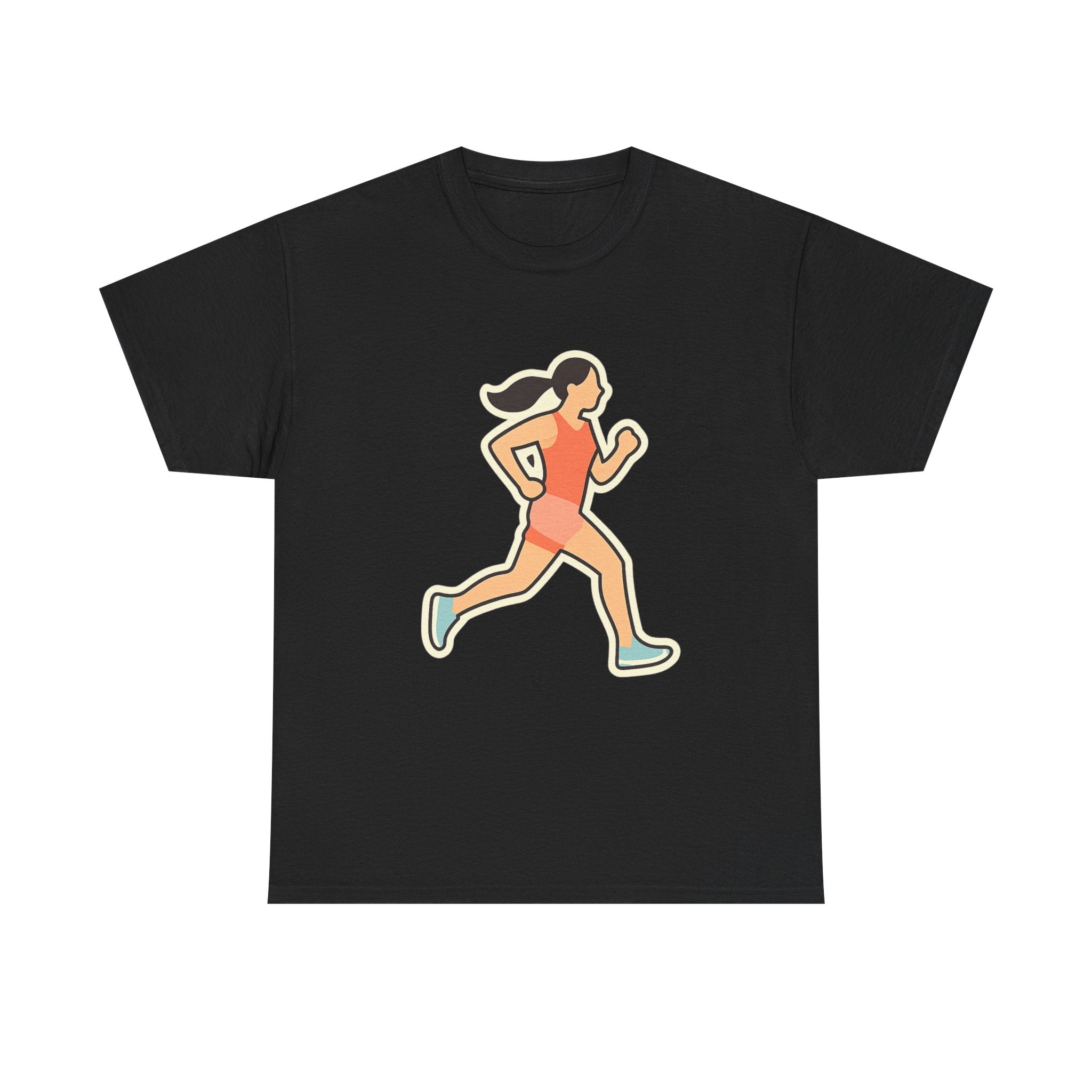 Marathon Runner Unisex T-Shirt | Comfortable Cotton Tee for Running Enthusiasts