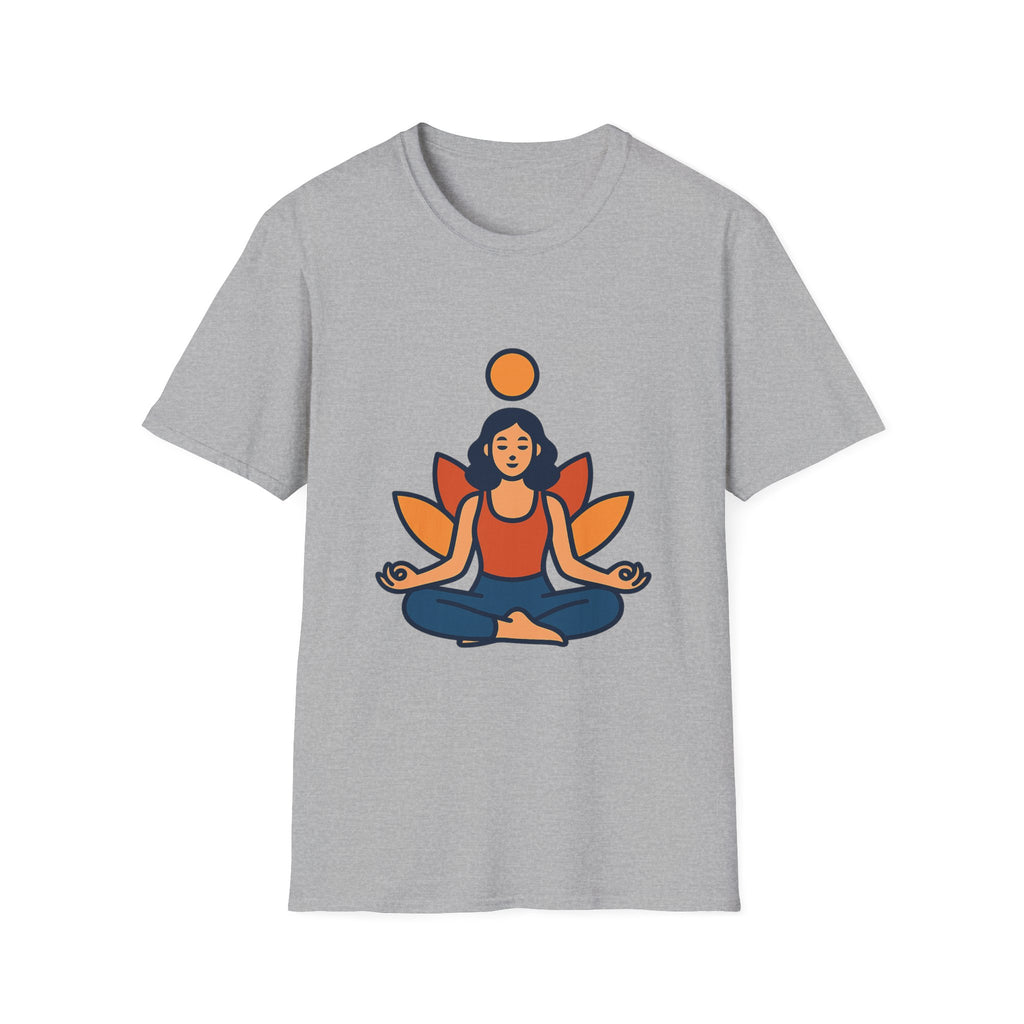 Retirement Gift for Coworker - Zen Yoga Unisex T-Shirt | Perfect Mindfulness Gift