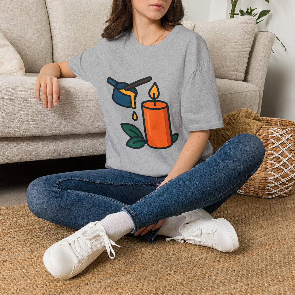 Cute candle making t-shirt – for a just-because gift
