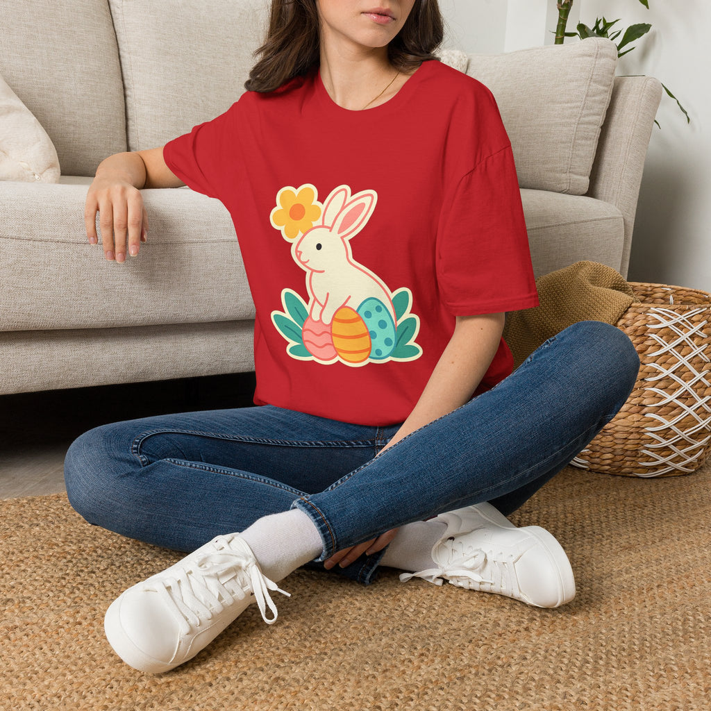 Easter Spring T-Shirt | Pastel Bunny Egg Hunt Unisex Tee