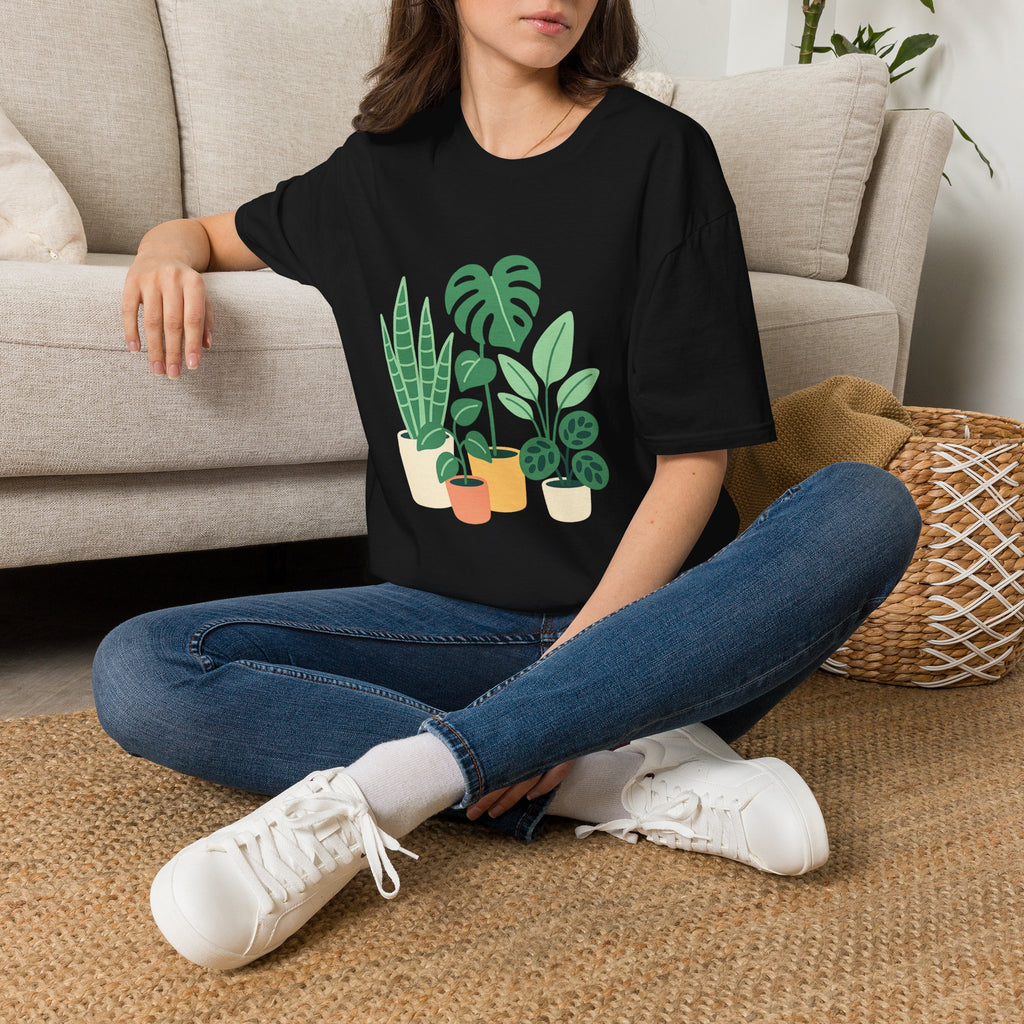Houseplant Jungle Unisex T-Shirt | Soft Cotton Tee for Plant Lovers
