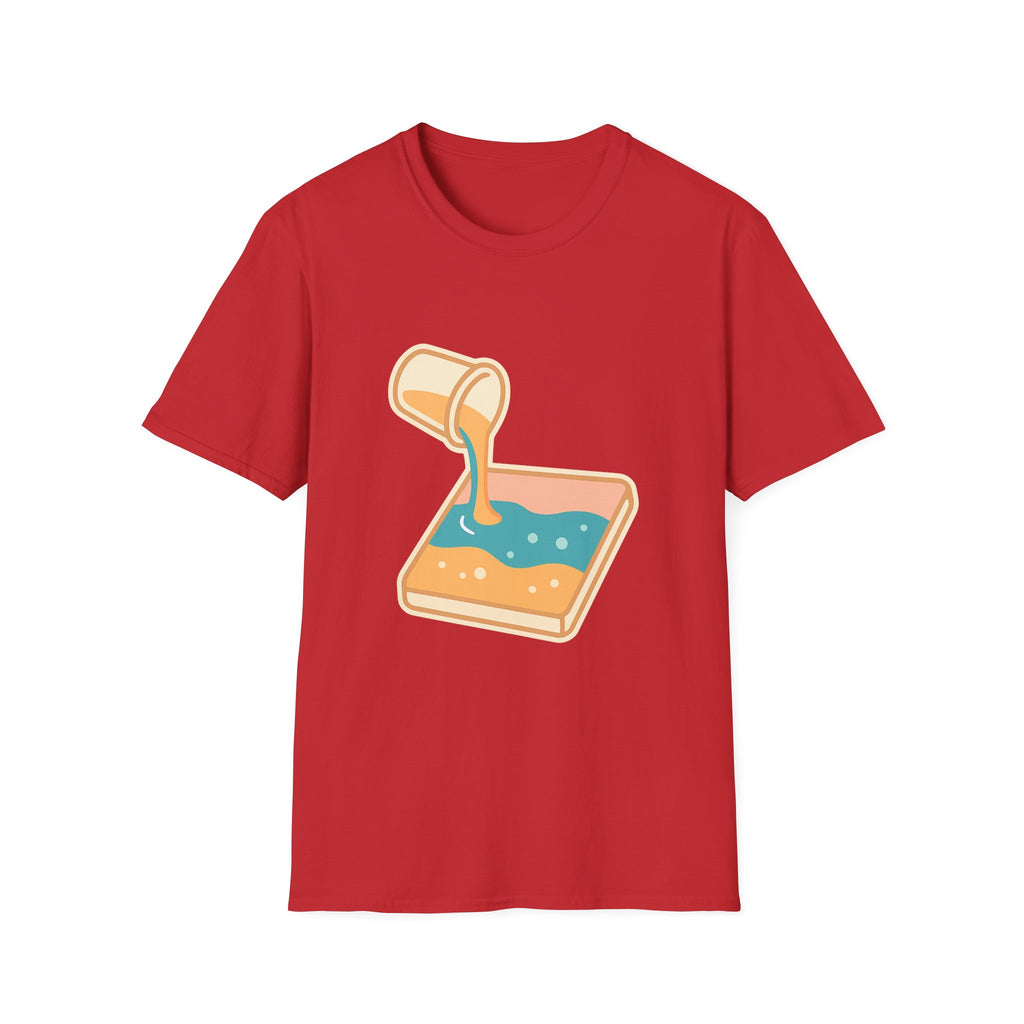Resin Art Unisex T-Shirt | Unique Abstract Design Tee for Art Lovers