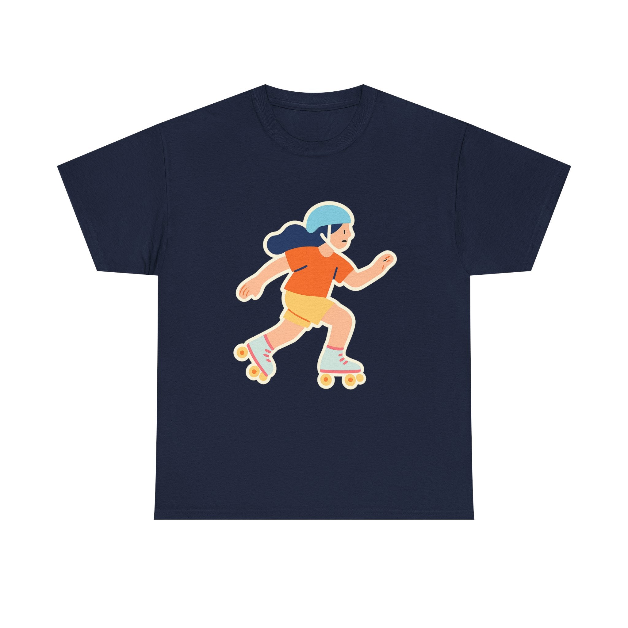 Retro Roller Skating Unisex T-Shirt - Soft Comfy Tee for Skaters