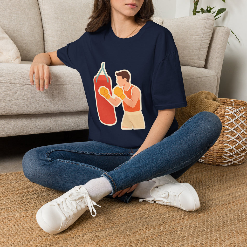 Premium Boxing Gym Unisex T-Shirt | Soft Comfortable Tee for Fight Fans