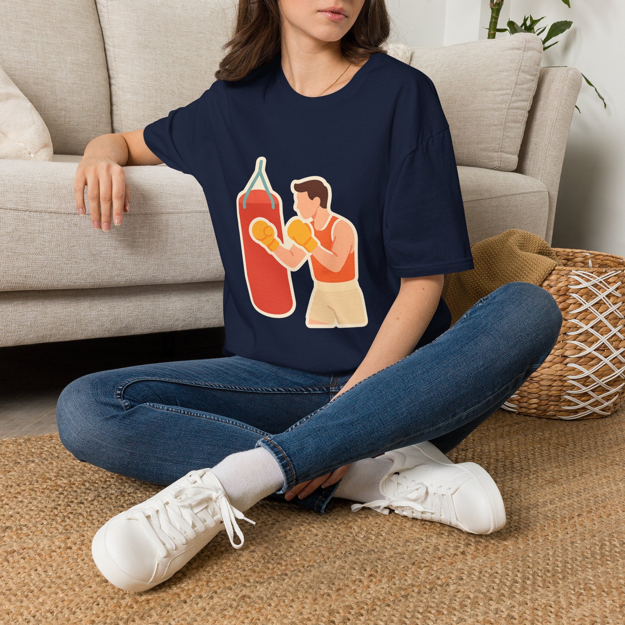 Premium Boxing Gym Unisex T-Shirt | Soft Comfortable Tee for Fight Fans