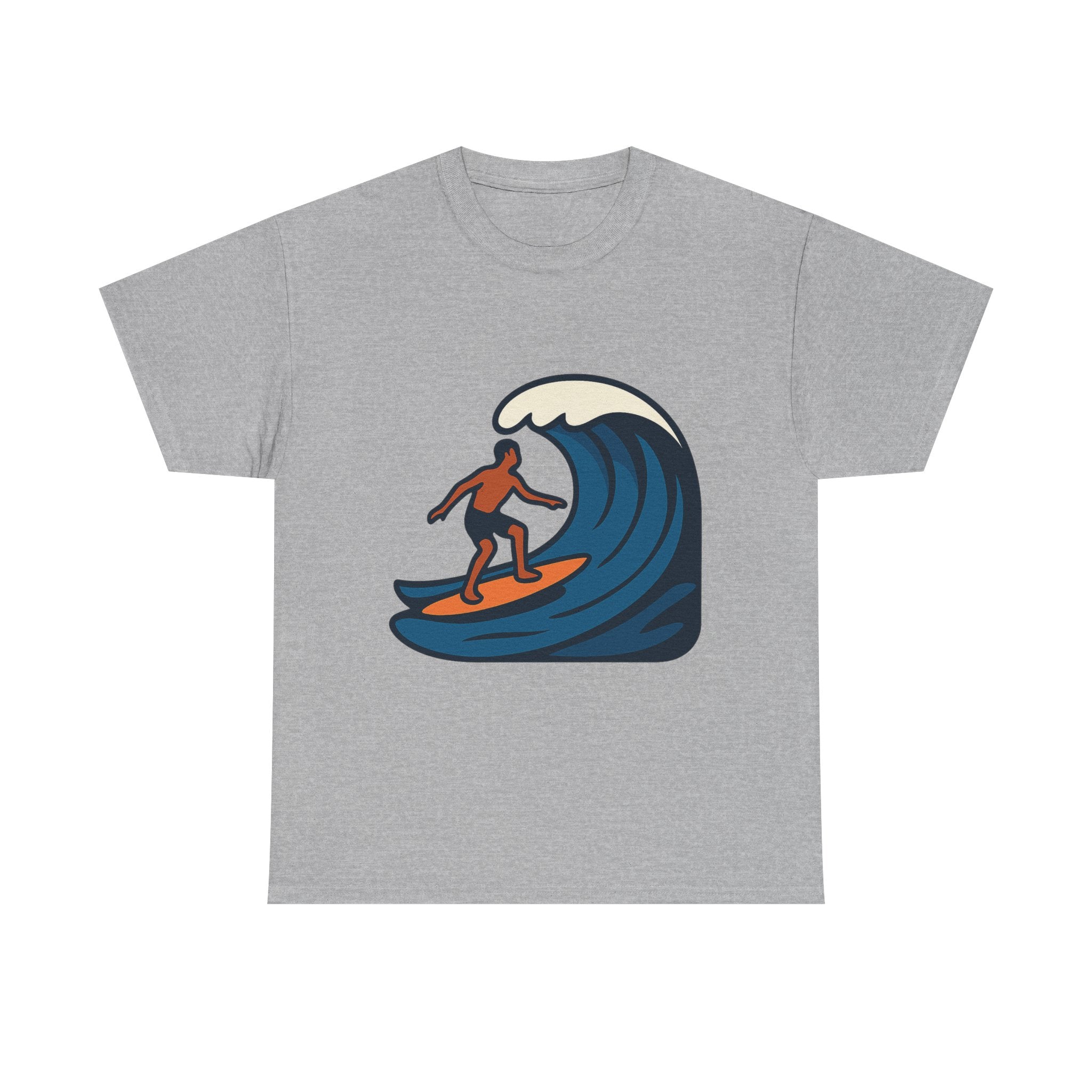 Surf Ocean Waves Unisex T-Shirt | Soft Cotton Tee for Beach Lovers