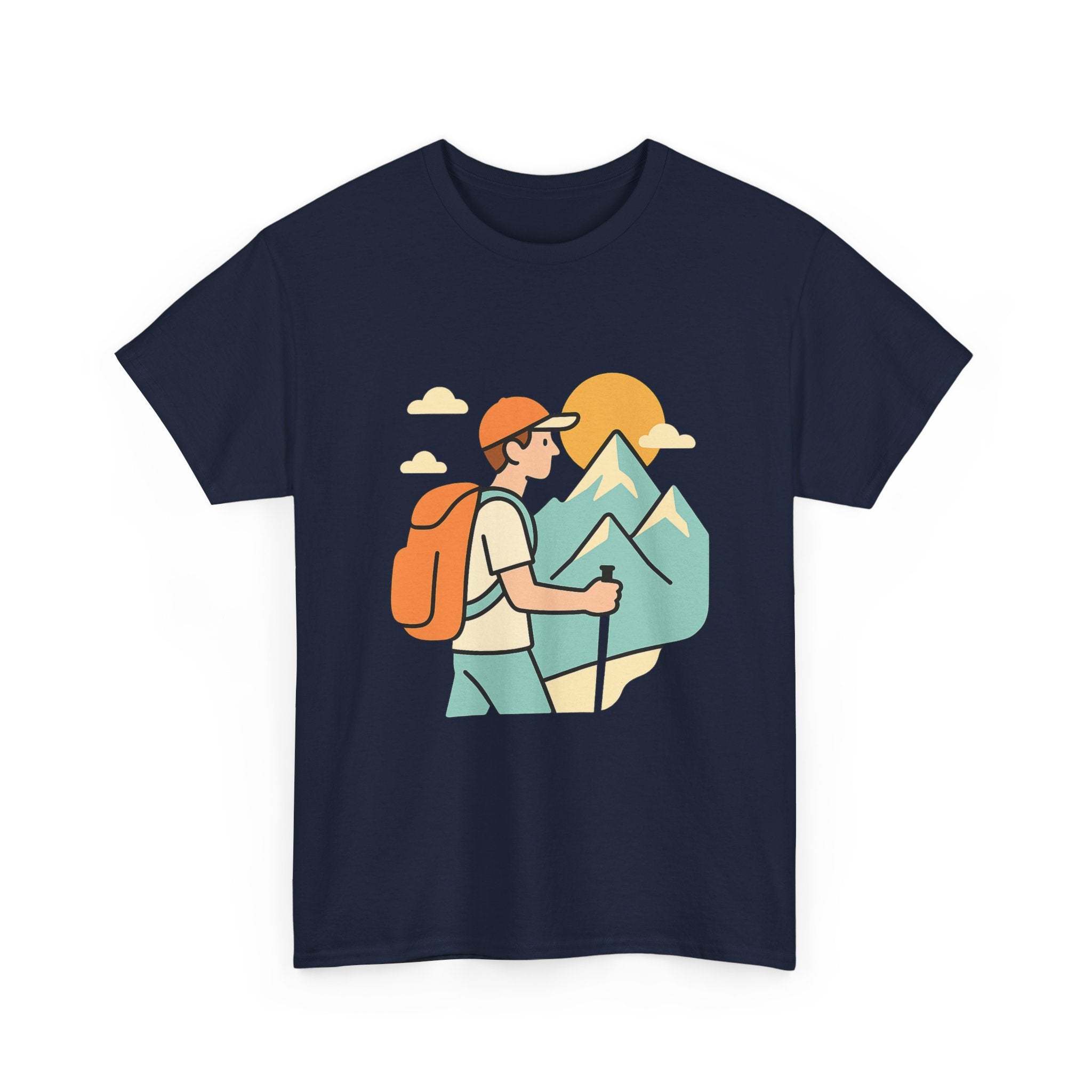 Mountain Adventure Unisex T-Shirt | Outdoor Hiking Tee for Men & Women