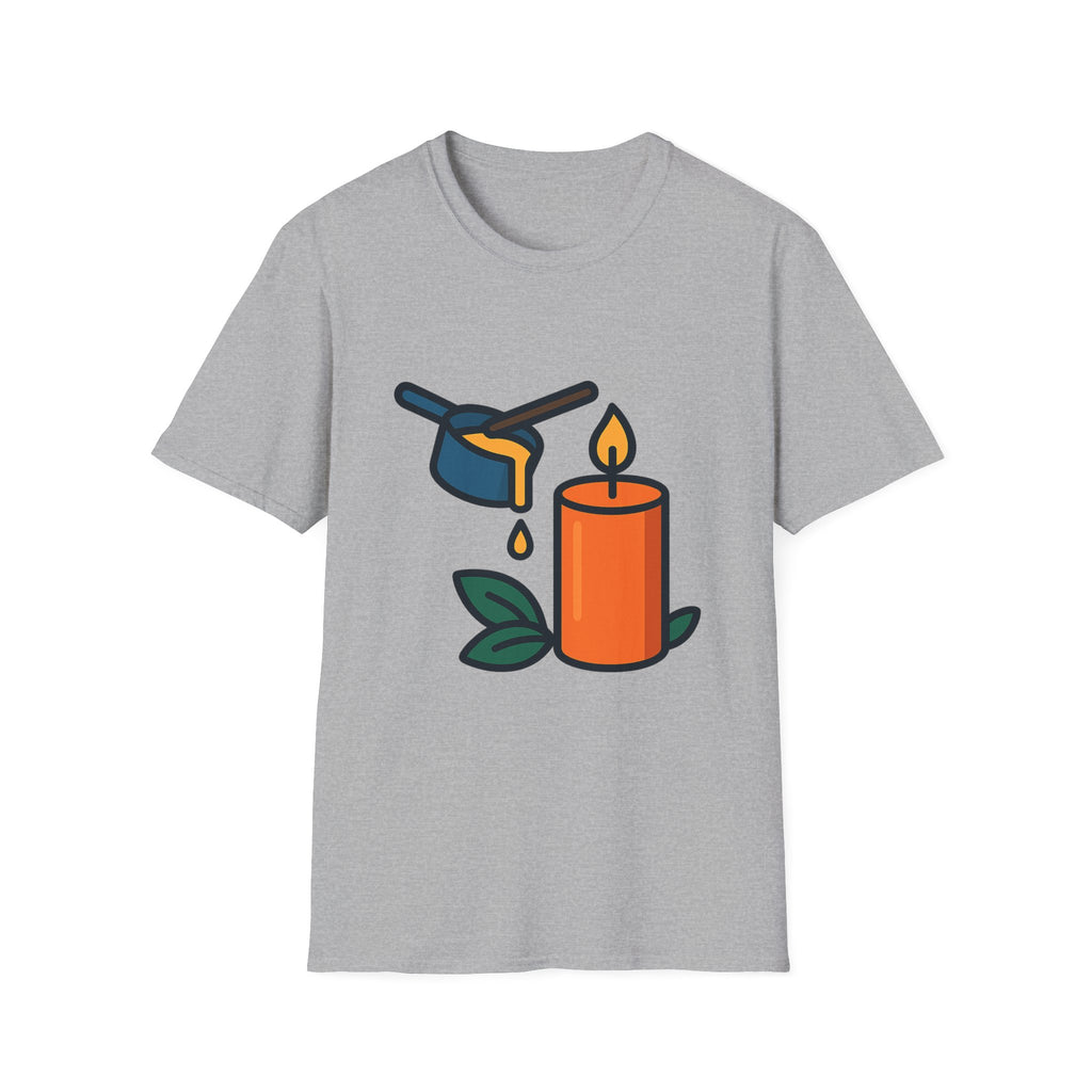 Soft candle making t-shirt – gift for her