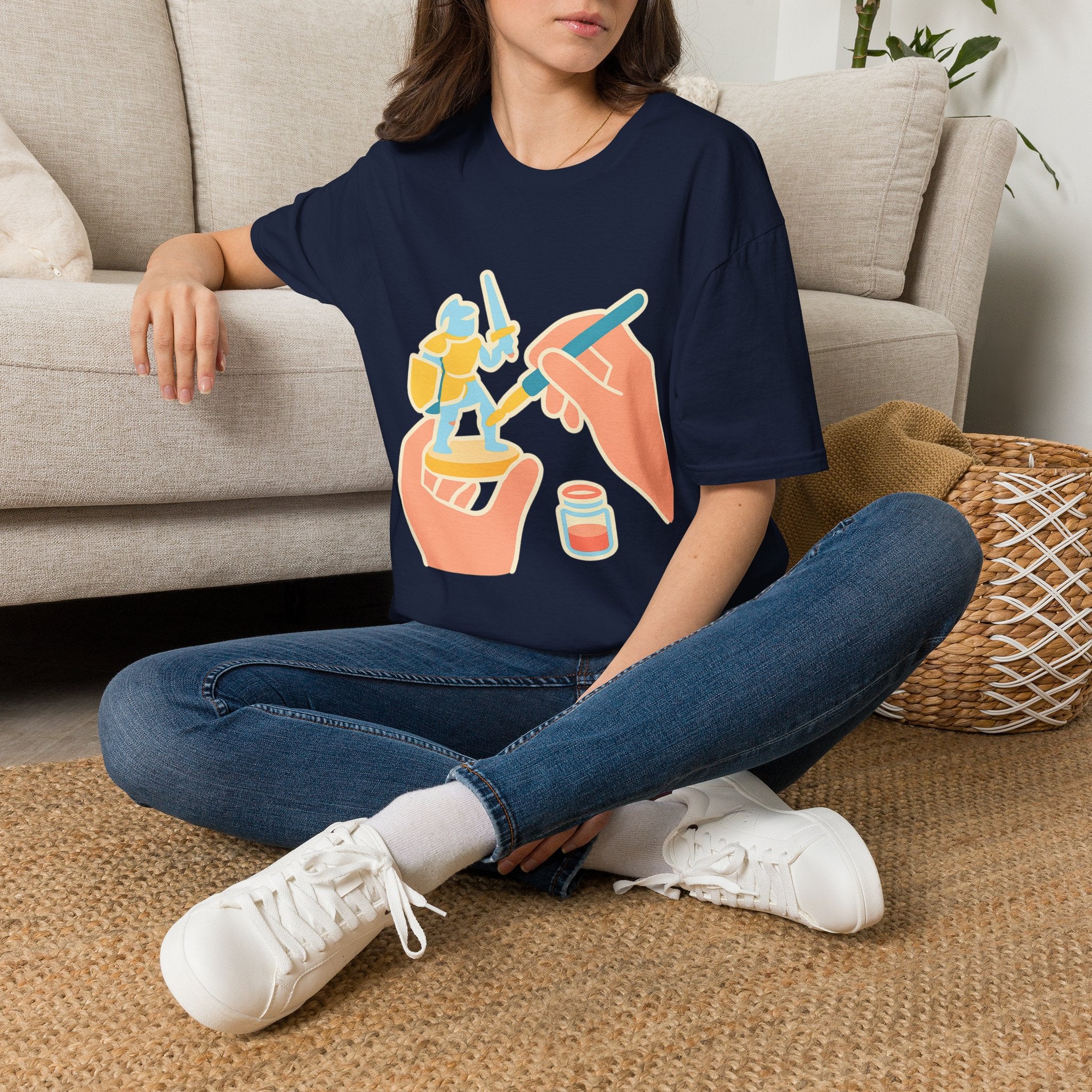 Miniature Painting Artist Unisex T-Shirt | Perfect Gift for Tabletop Hobby Lovers
