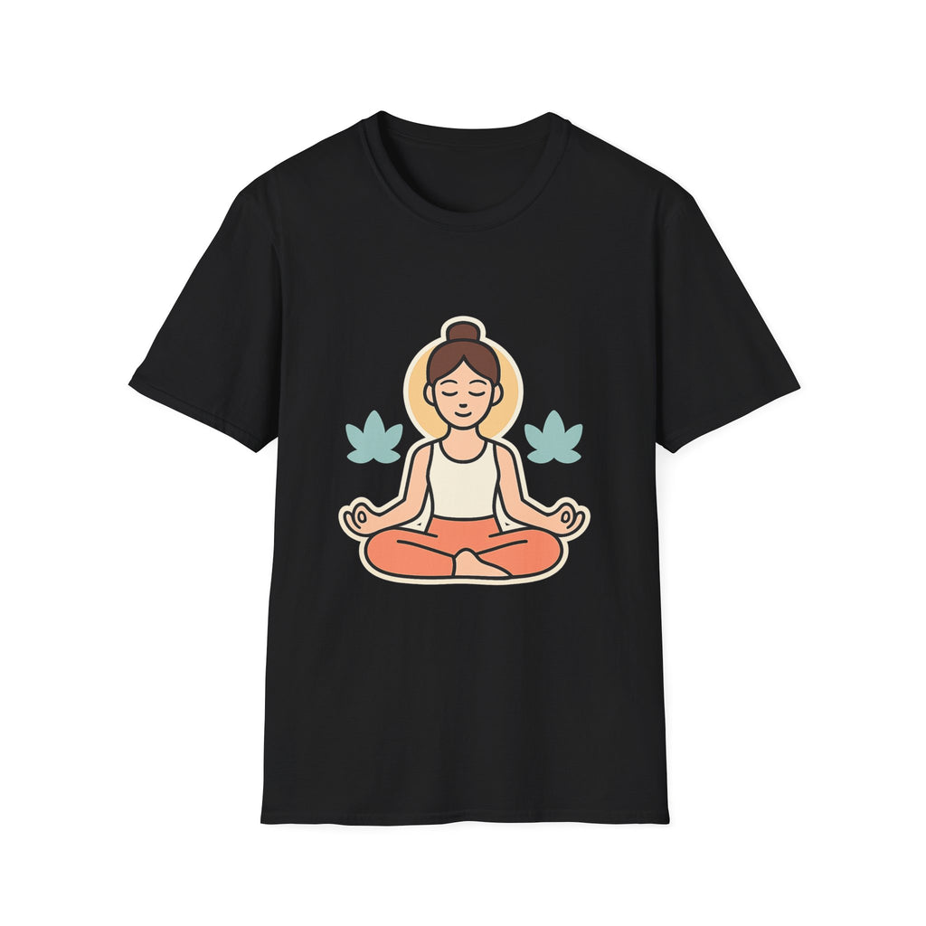 Retirement Gift for Coworker - Zen Yoga Unisex T-Shirt | Perfect Mindfulness Gift