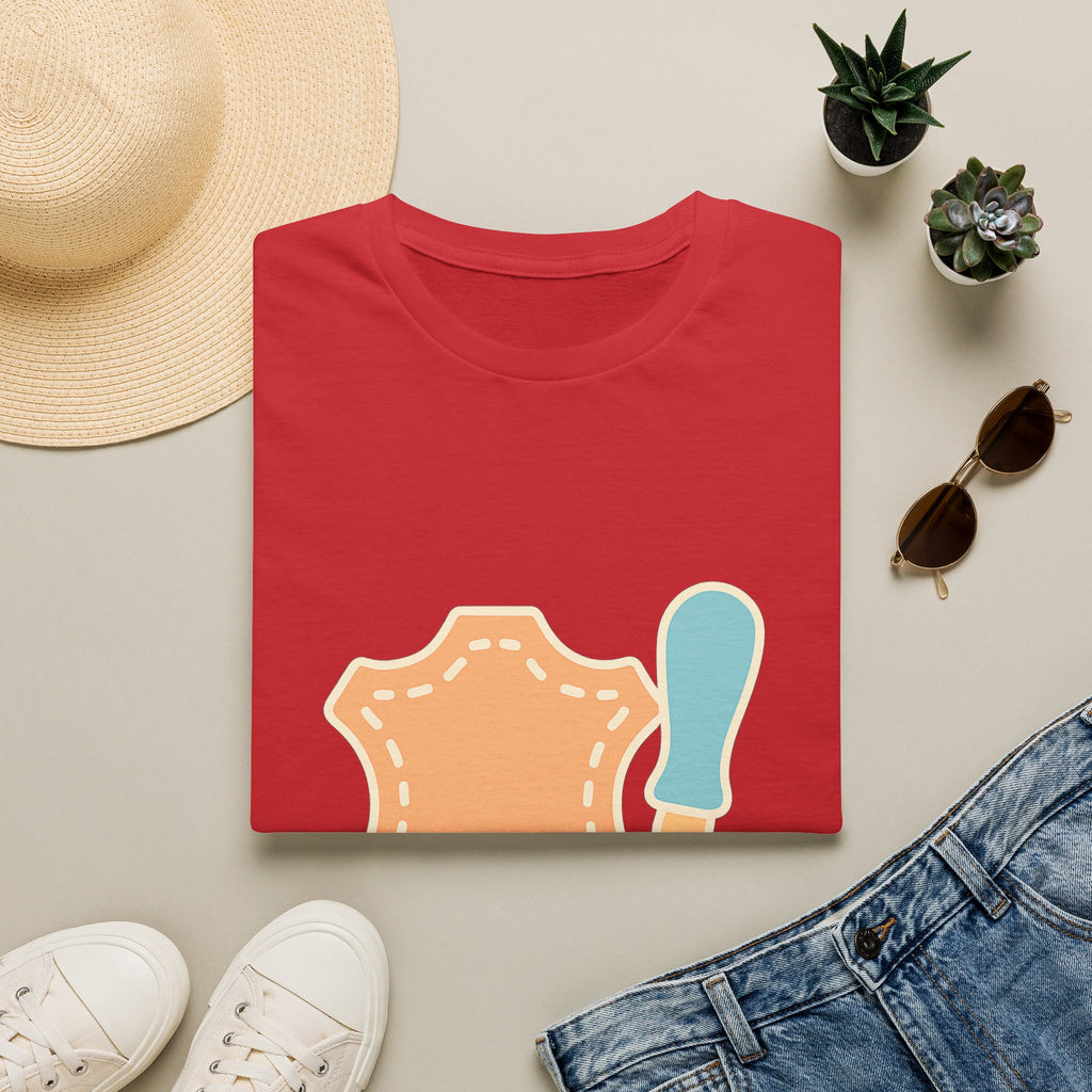 Leathercraft t-shirt with leathercraft design – just because gift for a best friend