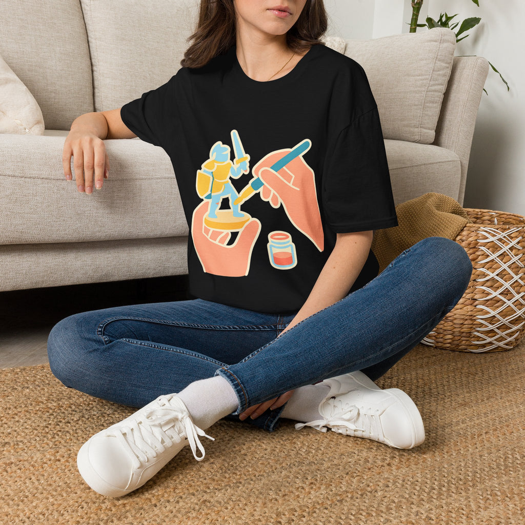 Miniature Painting Artist Unisex T-Shirt | Perfect Gift for Tabletop Hobby Lovers