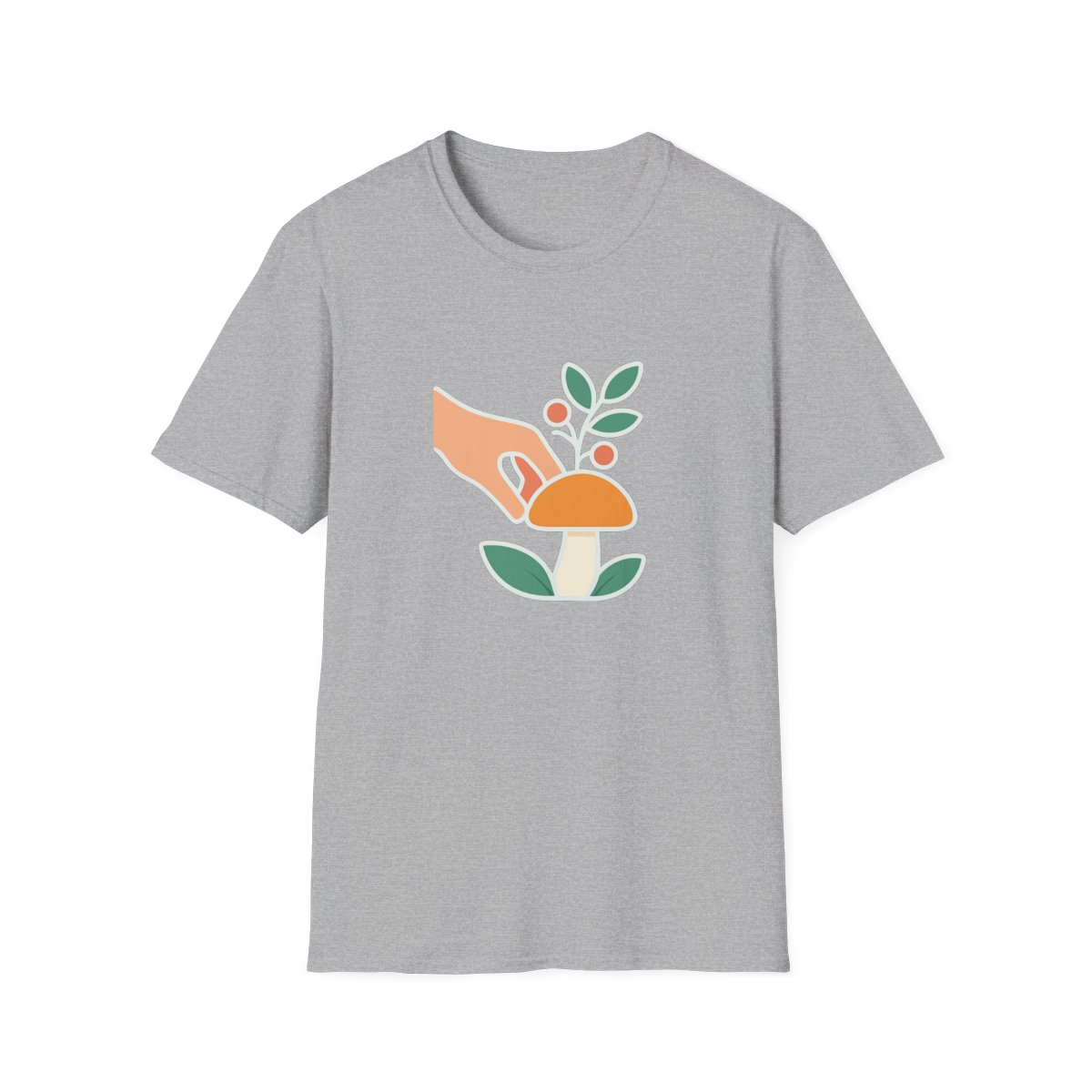 Foraging Wild Food Unisex T-Shirt | Sustainable Outdoor Adventure Tee