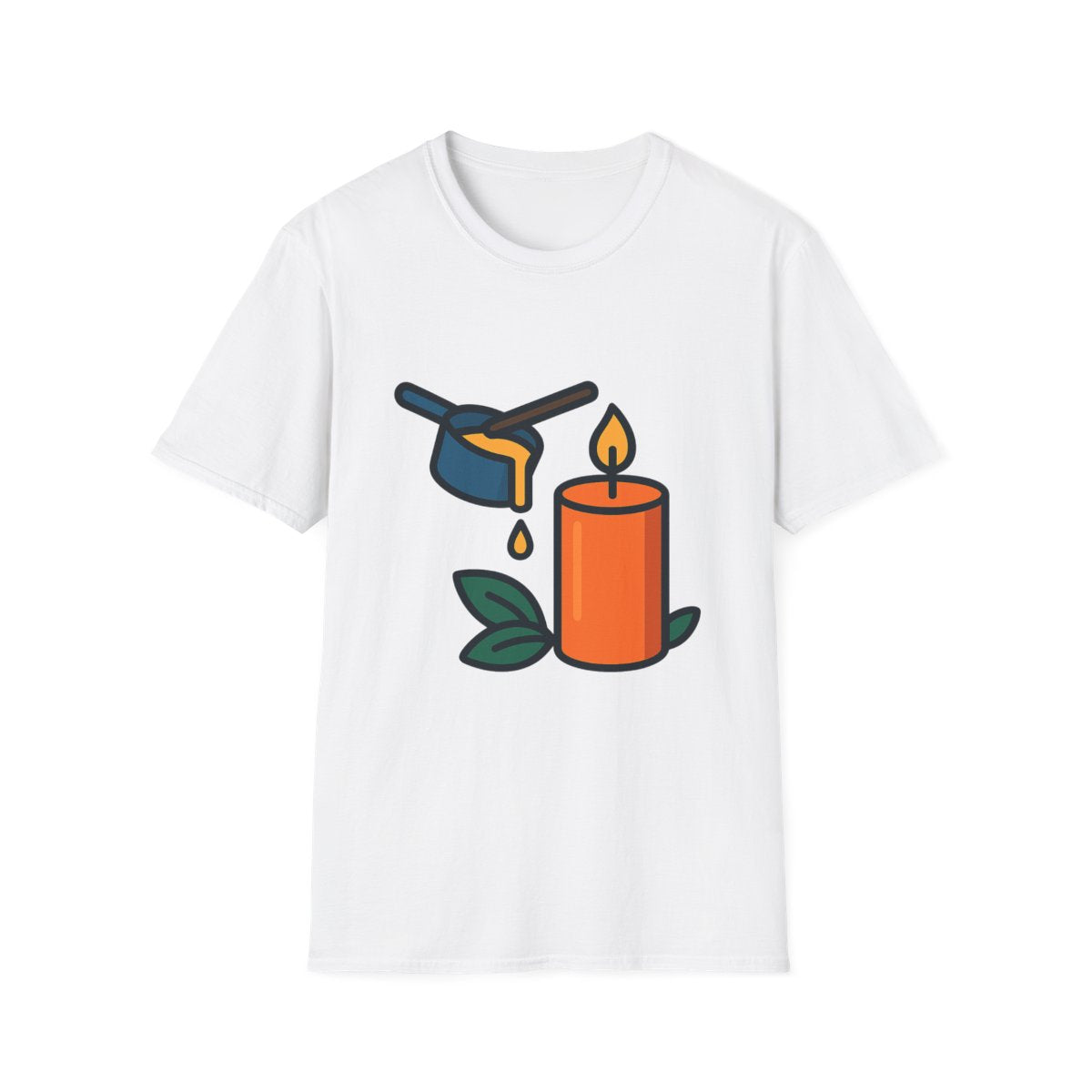 Candle making t-shirt with candle making design – gift for her