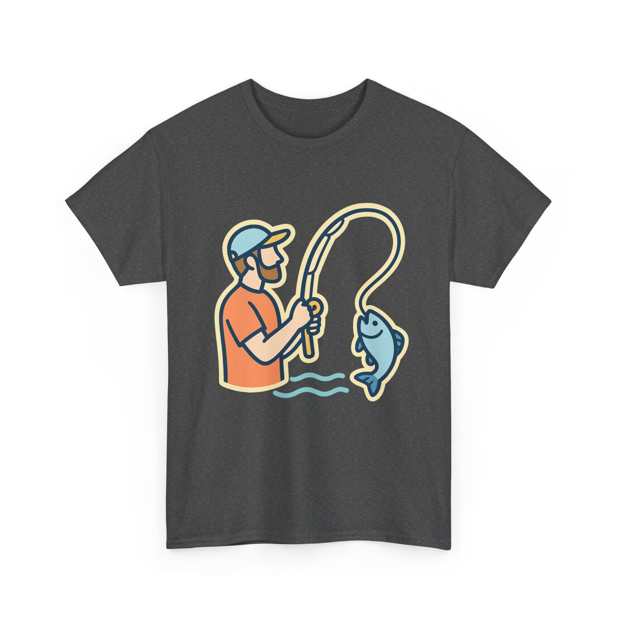 Fishing Life Unisex T-Shirt | Soft Comfort Tee for Anglers & Fishermen