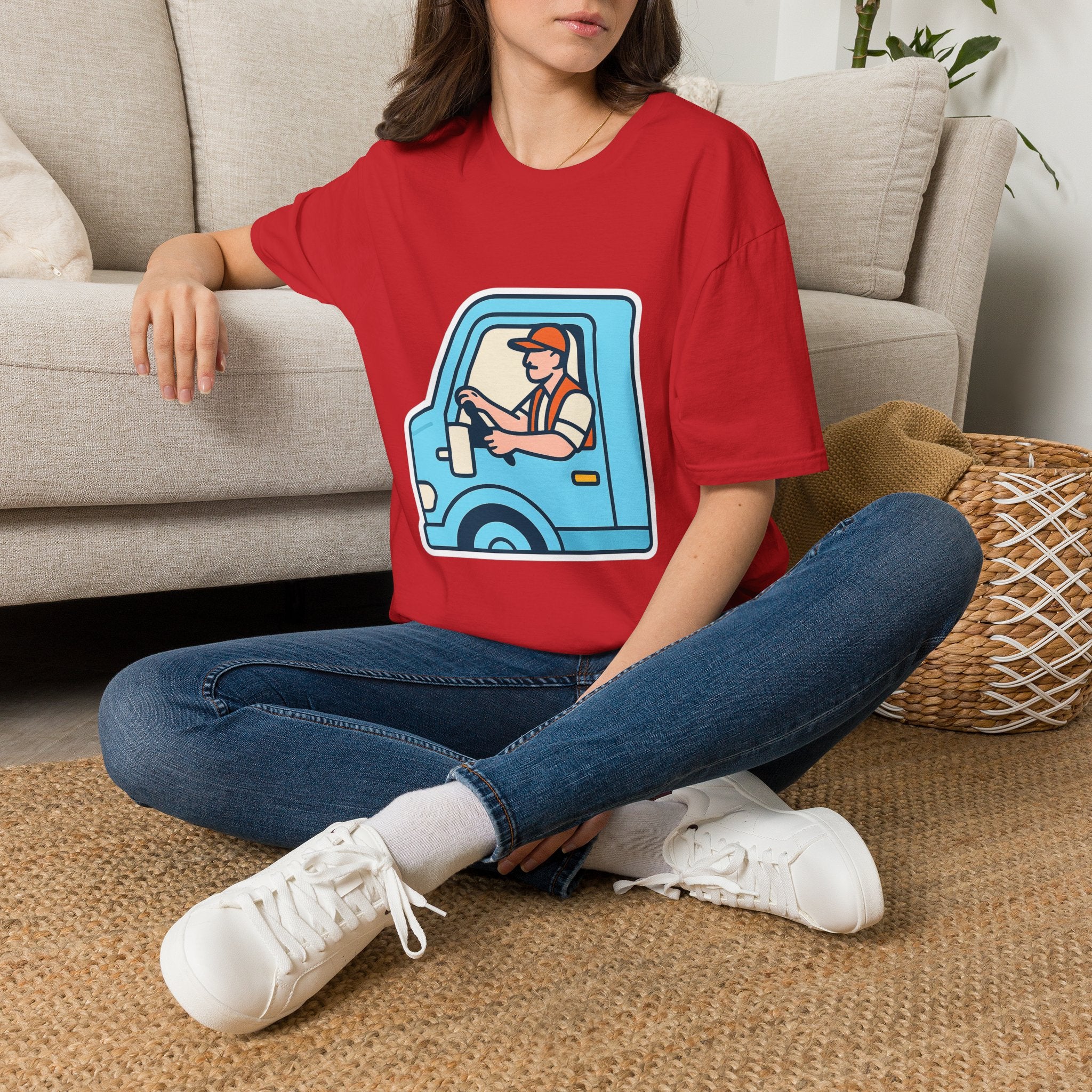 Trucker Life Graphic T-Shirt
