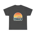 Vintage Retro Sunset T-Shirt | Unisex Cotton Tee | Boho Style Apparel