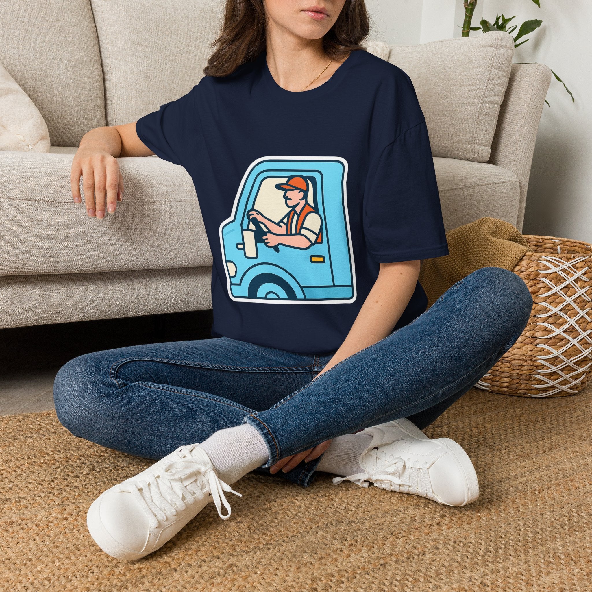 Trucker Life Graphic T-Shirt