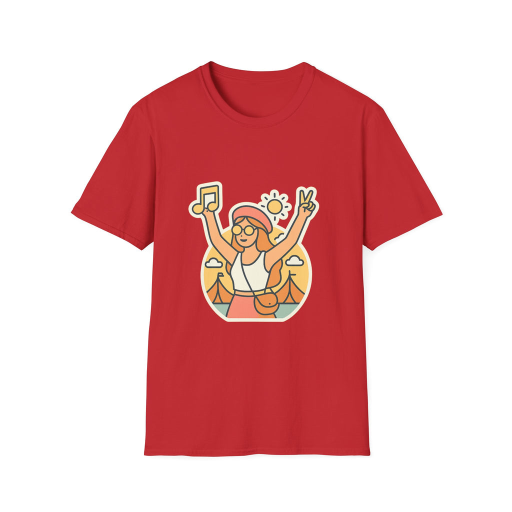 Music Festival Unisex T-Shirt - Perfect Anniversary Gift for Girlfriend