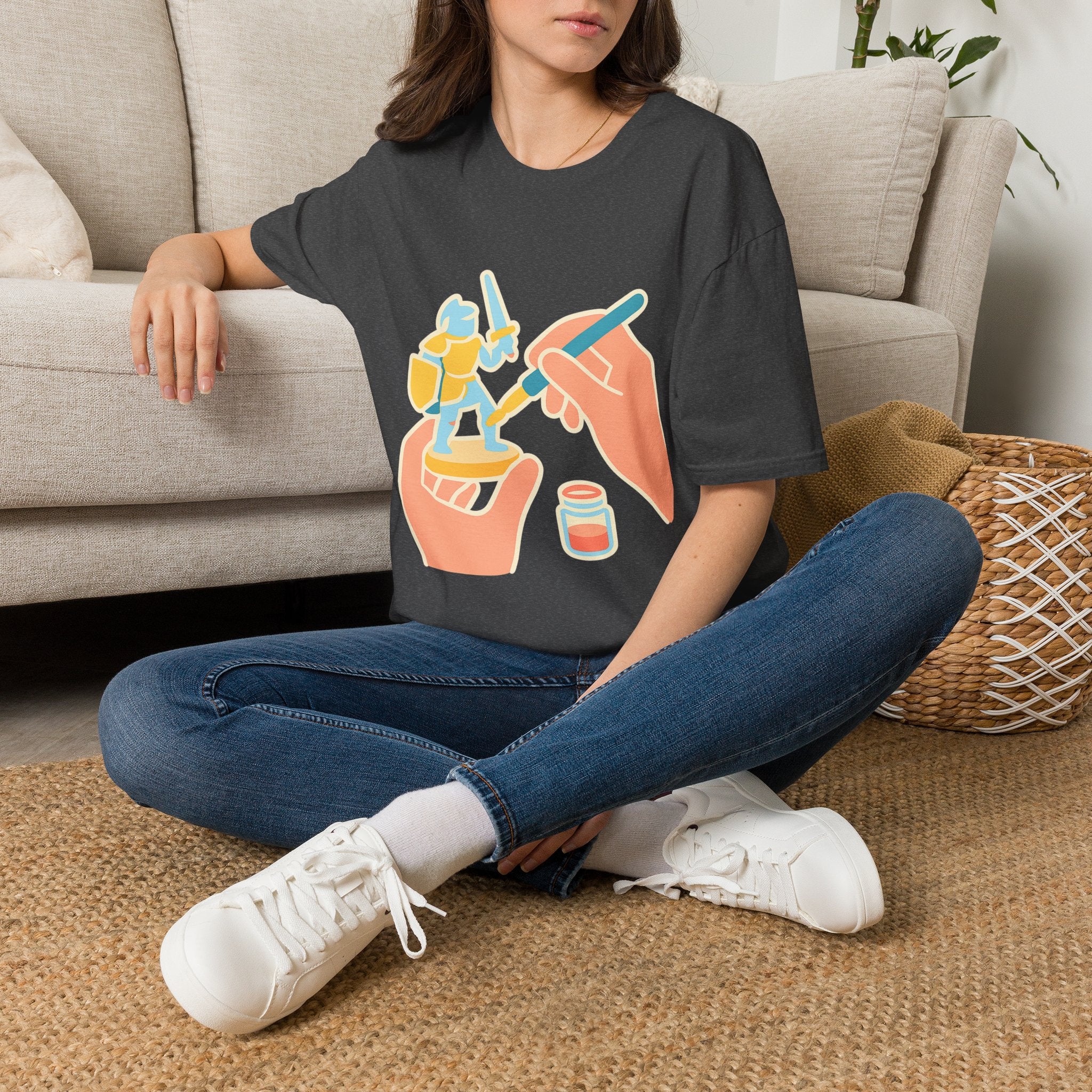 Miniature Painting Artist Unisex T-Shirt | Perfect Gift for Tabletop Hobby Lovers