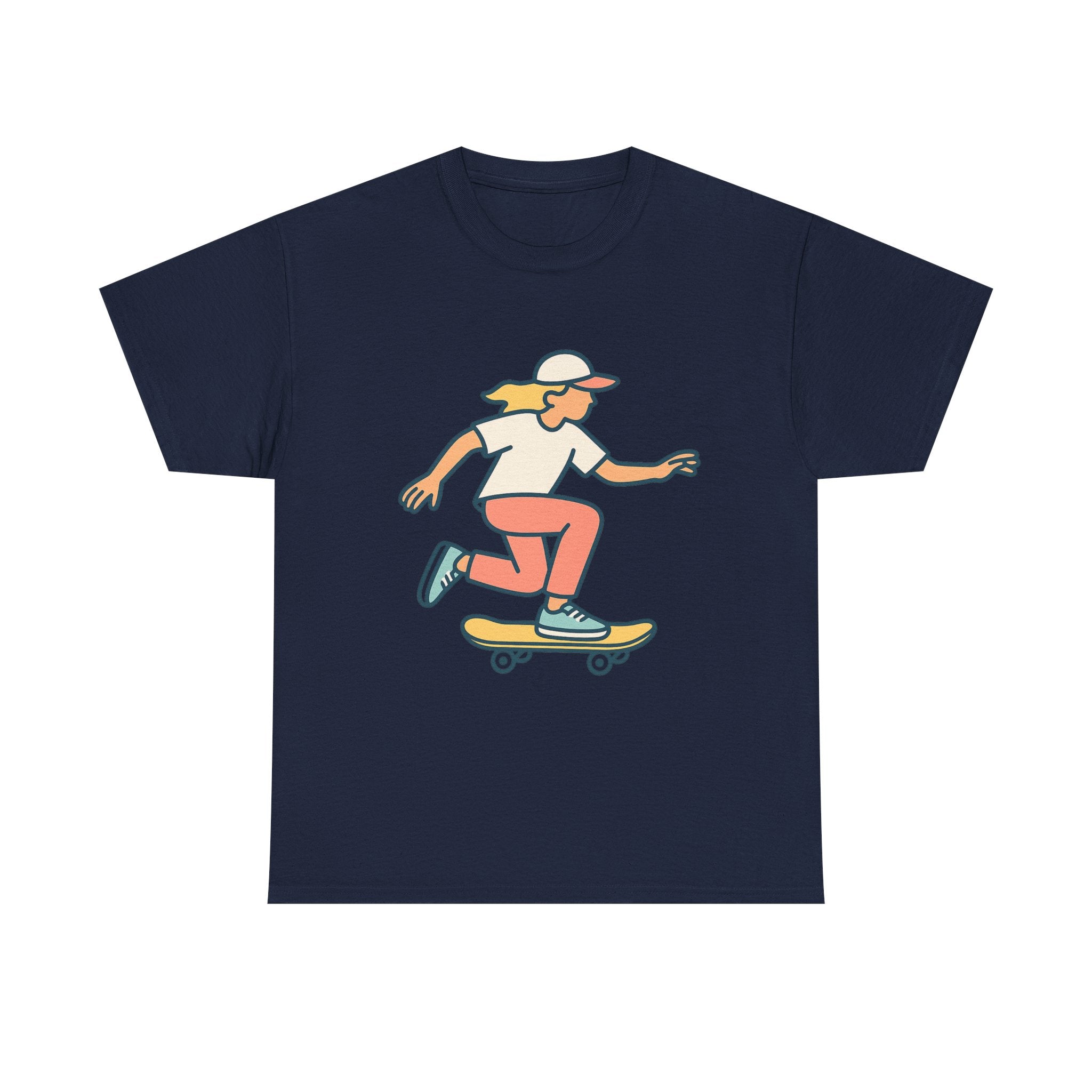 Skateboard Vibes Unisex T-Shirt | Soft Comfortable Skate Tee for All