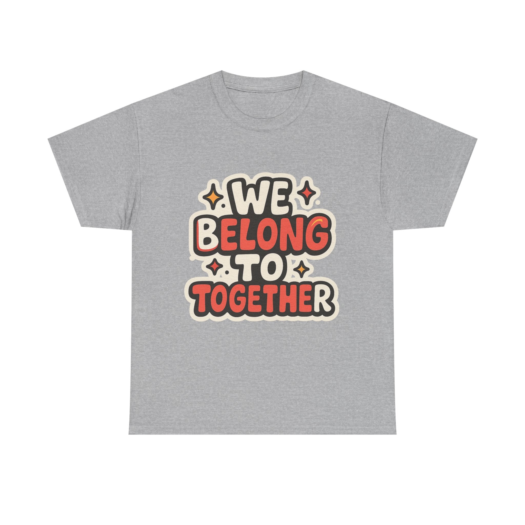 We belong together Illustrated Graphic Tee - Fan Unisex T-Shirt