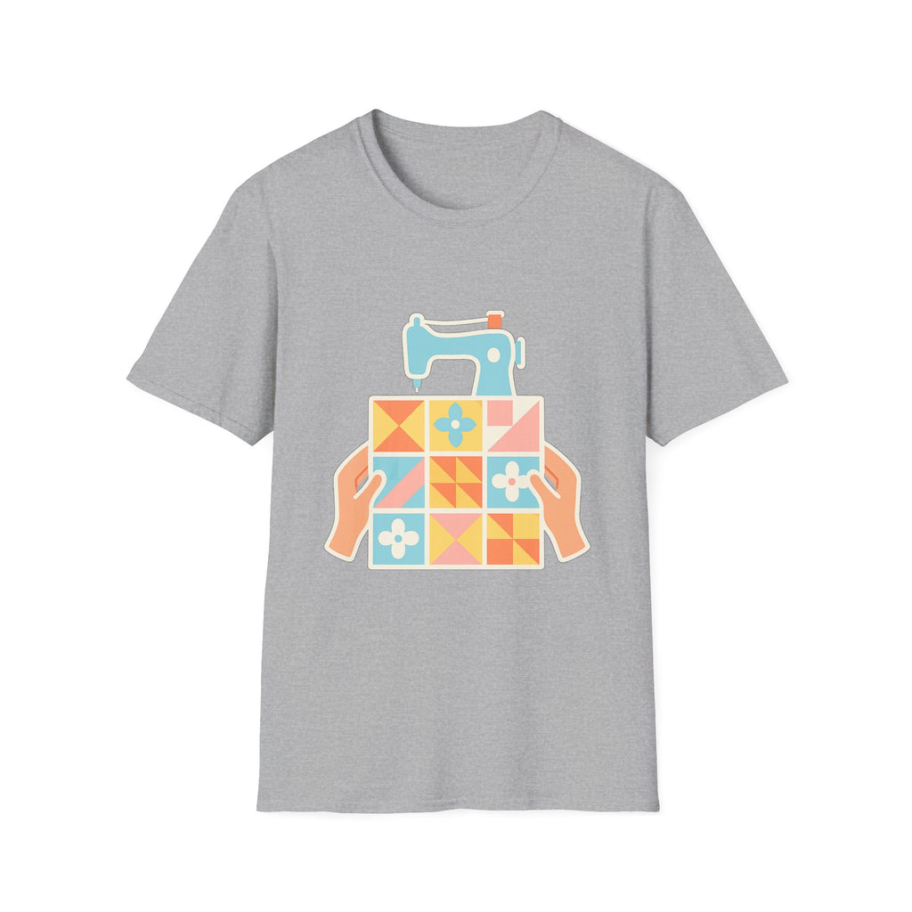 Quilting Unisex T-Shirt | Soft Cotton Tee for Quilters & Fabric Lovers