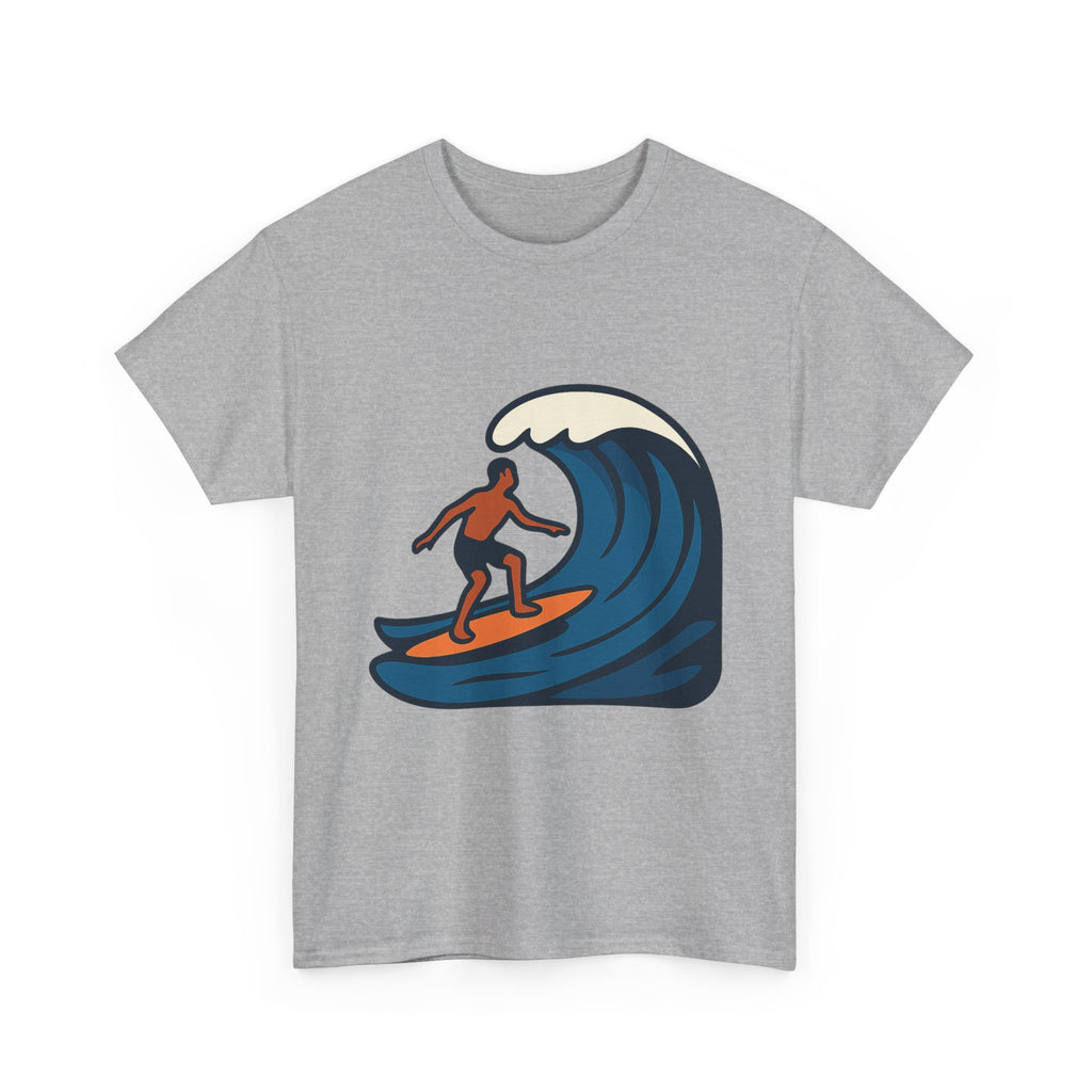 Surf Ocean Waves Unisex T-Shirt | Soft Cotton Tee for Beach Lovers