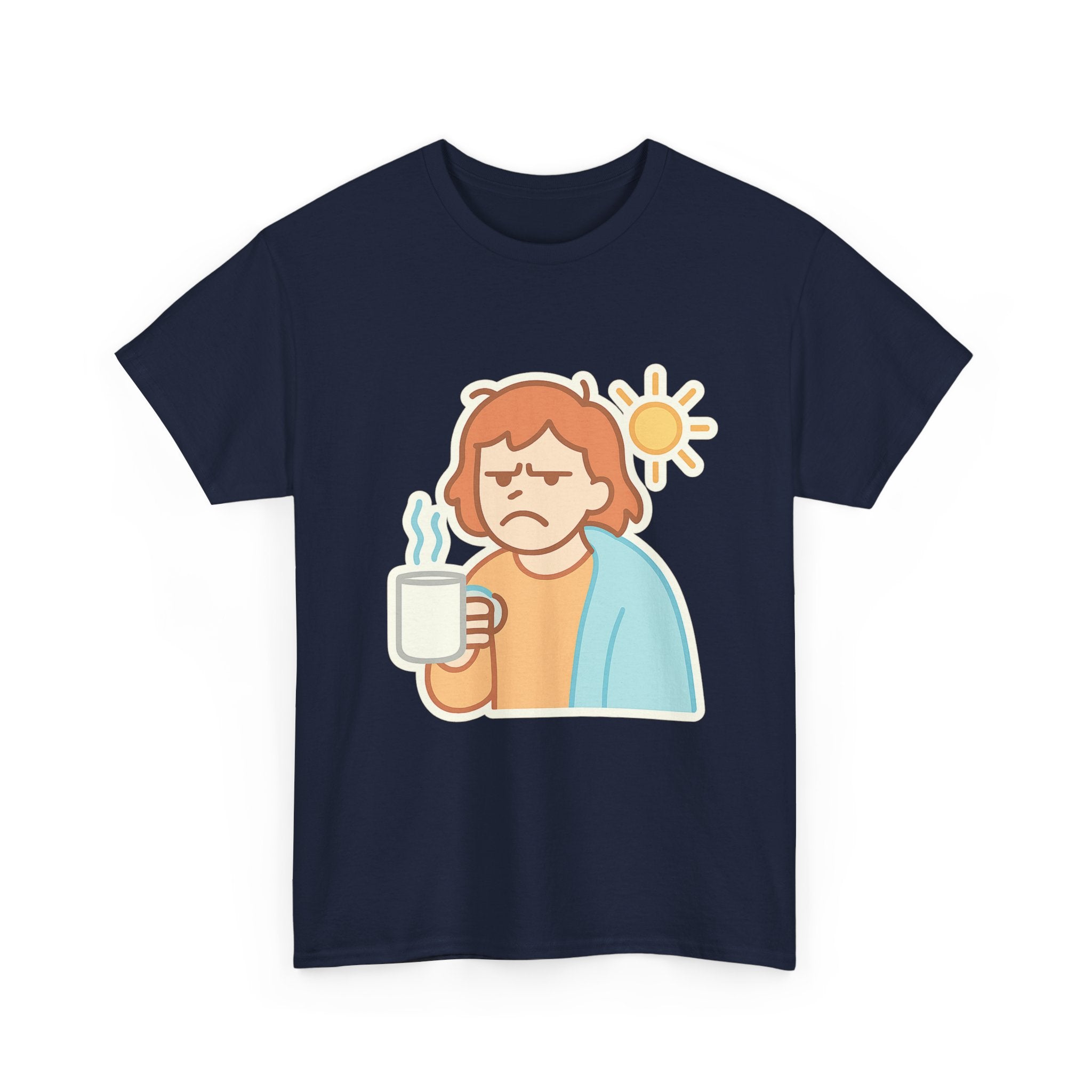 Grumpy Morning Person Unisex T-Shirt - Funny Coffee Lover Tee