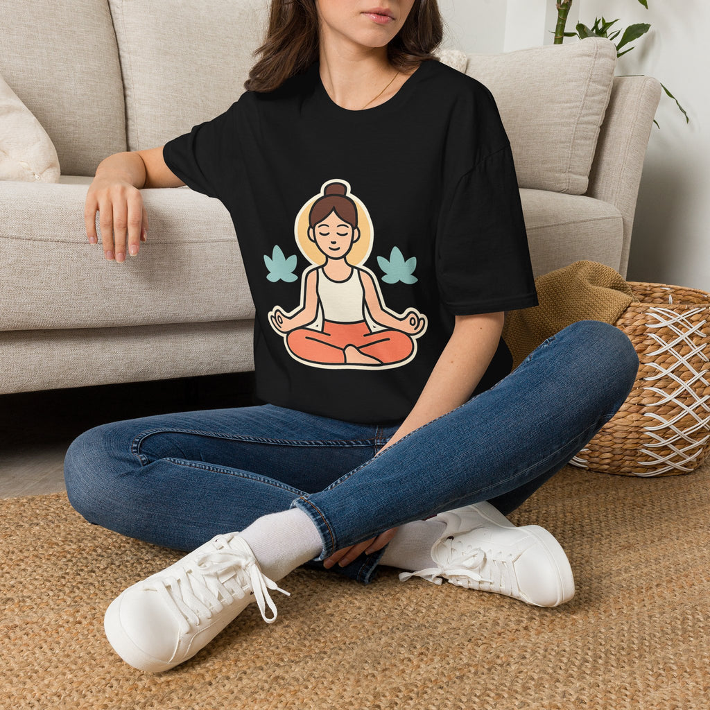 Retirement Gift for Coworker - Zen Yoga Unisex T-Shirt | Perfect Mindfulness Gift