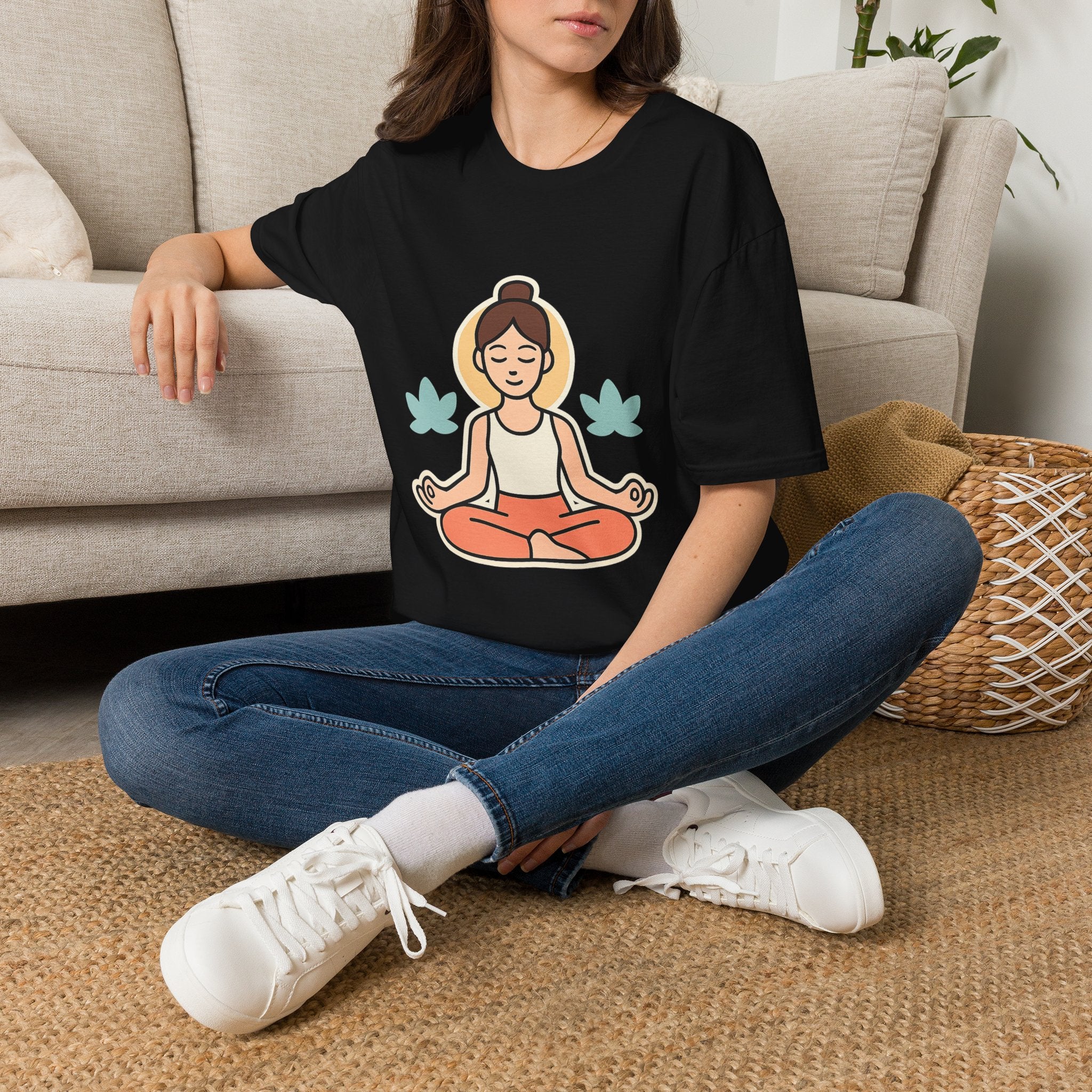 Retirement Gift for Coworker - Zen Yoga Unisex T-Shirt | Perfect Mindfulness Gift