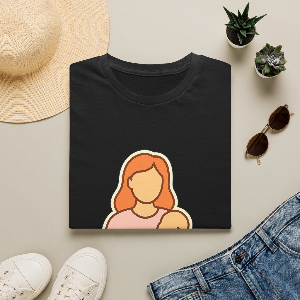 New Mom t-shirt with funny motherhood design – gift for new moms