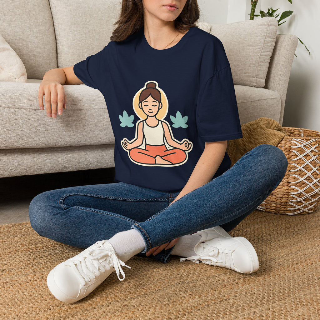 Retirement Gift for Coworker - Zen Yoga Unisex T-Shirt | Perfect Mindfulness Gift