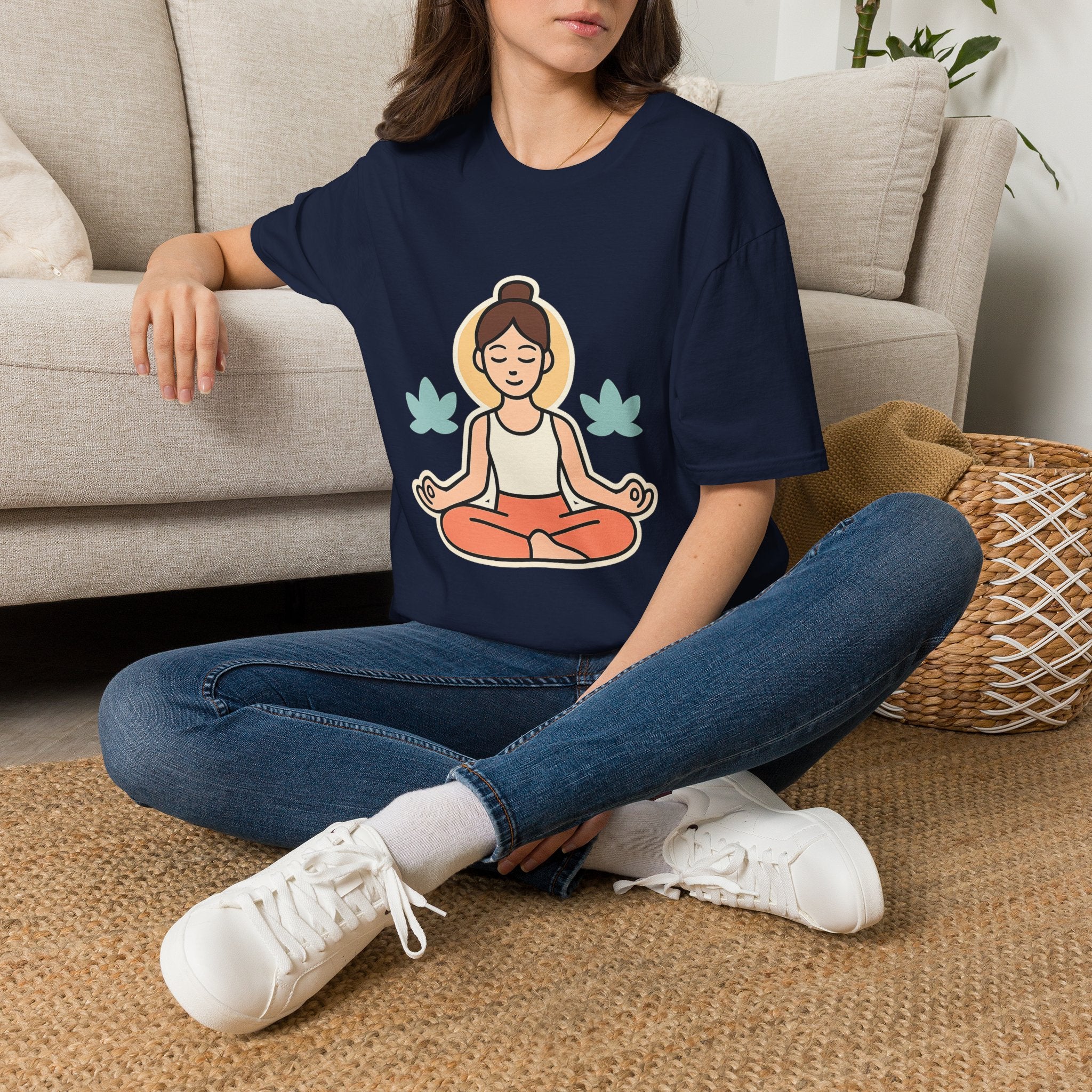 Retirement Gift for Coworker - Zen Yoga Unisex T-Shirt | Perfect Mindfulness Gift