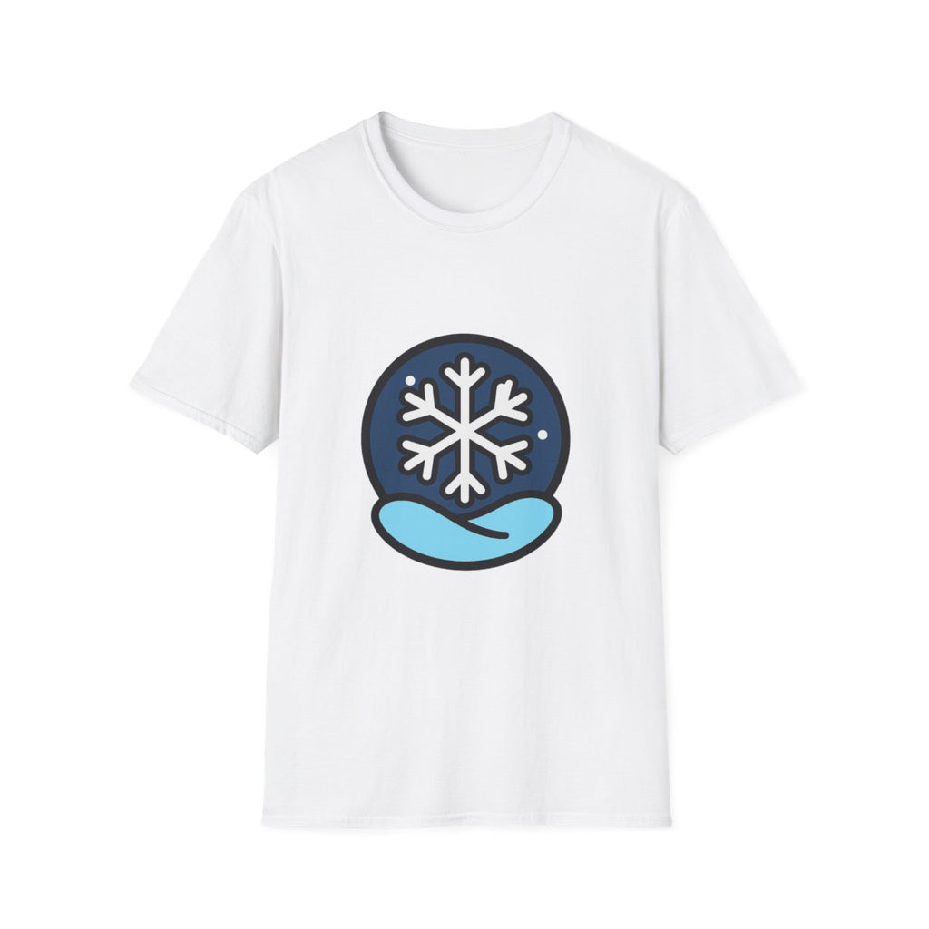 Winter Snowflake Unisex T-Shirt - Perfect Birthday Gift for Husband
