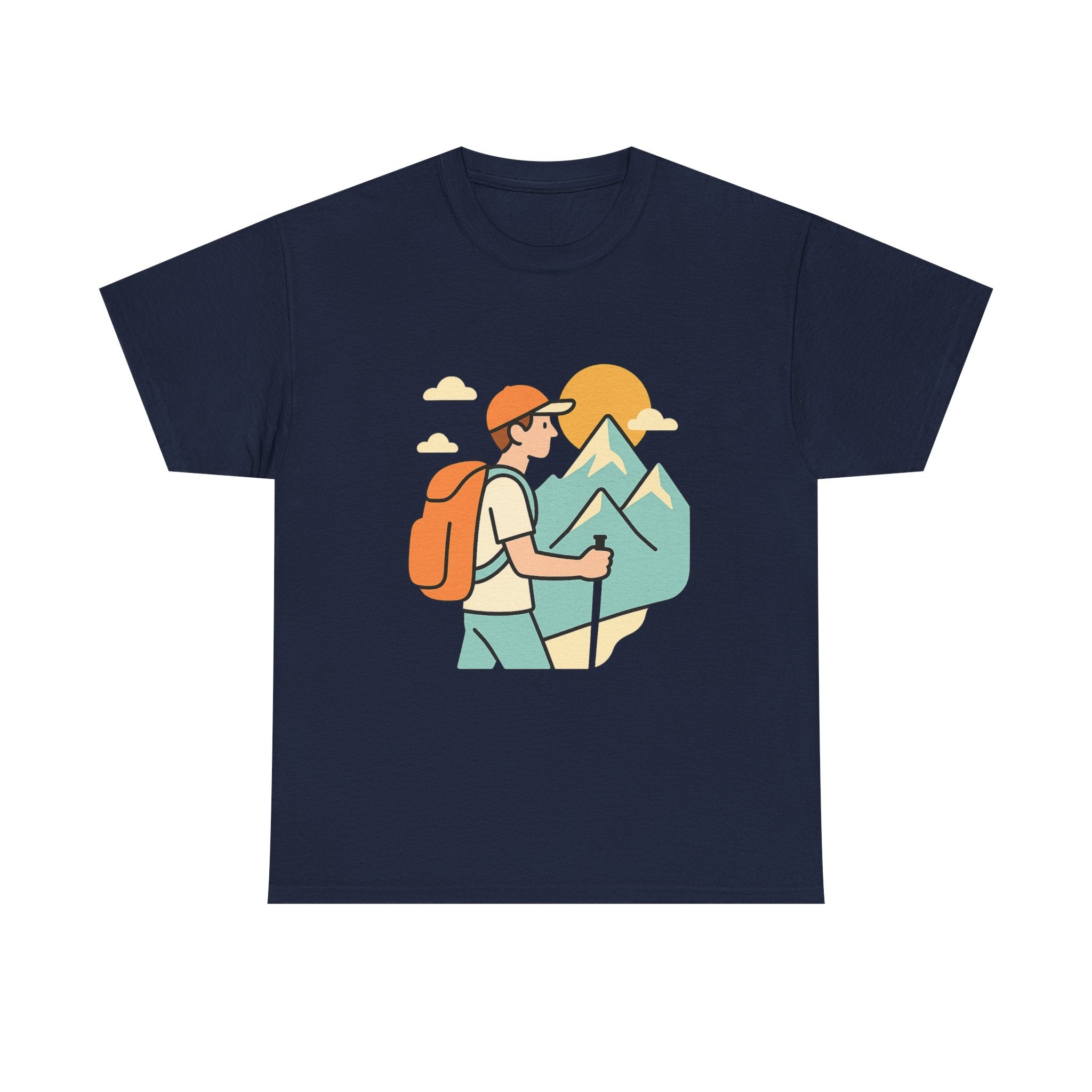 Mountain Adventure Unisex T-Shirt | Outdoor Hiking Tee for Men & Women