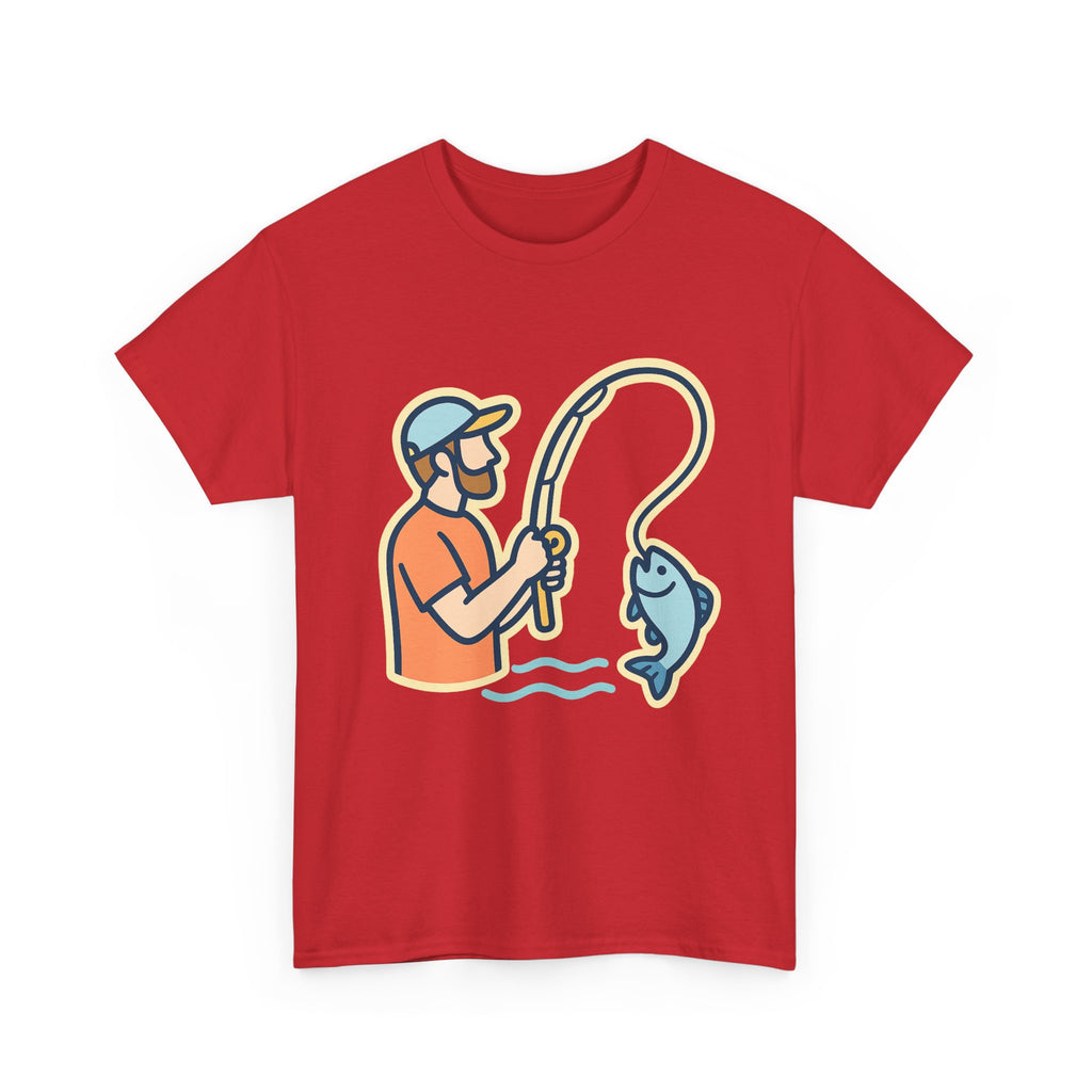 Fishing Life Unisex T-Shirt | Soft Comfort Tee for Anglers & Fishermen