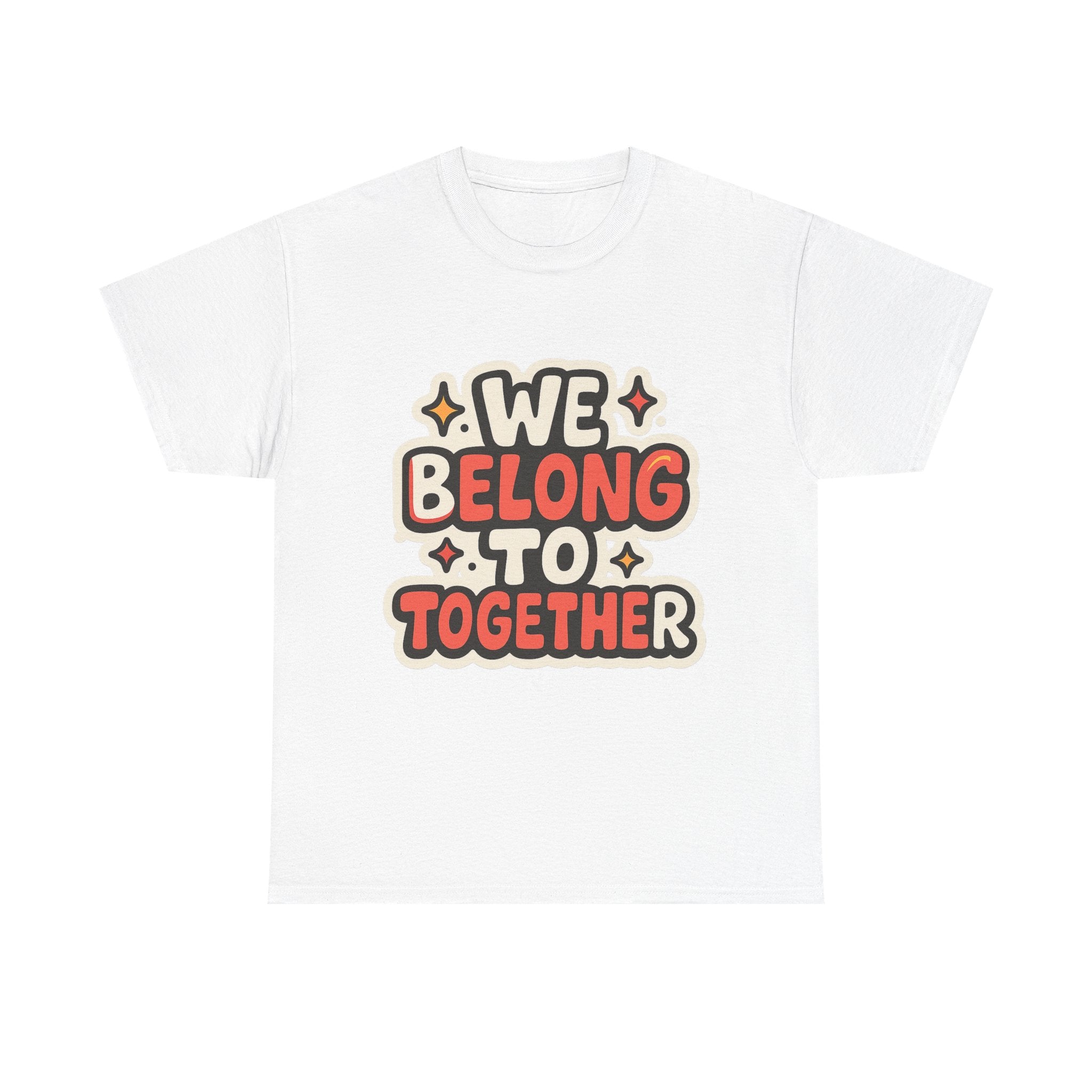 We belong together Illustrated Graphic Tee - Fan Unisex T-Shirt