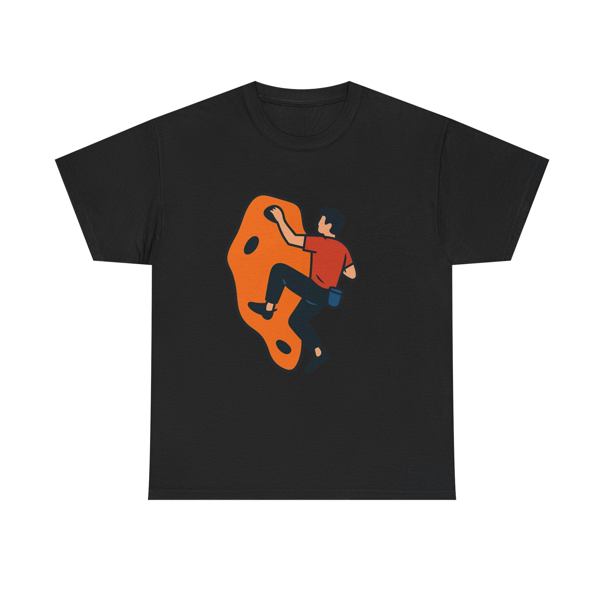 Premium Unisex Bouldering T-Shirt | Climber Apparel for Rock Enthusiasts