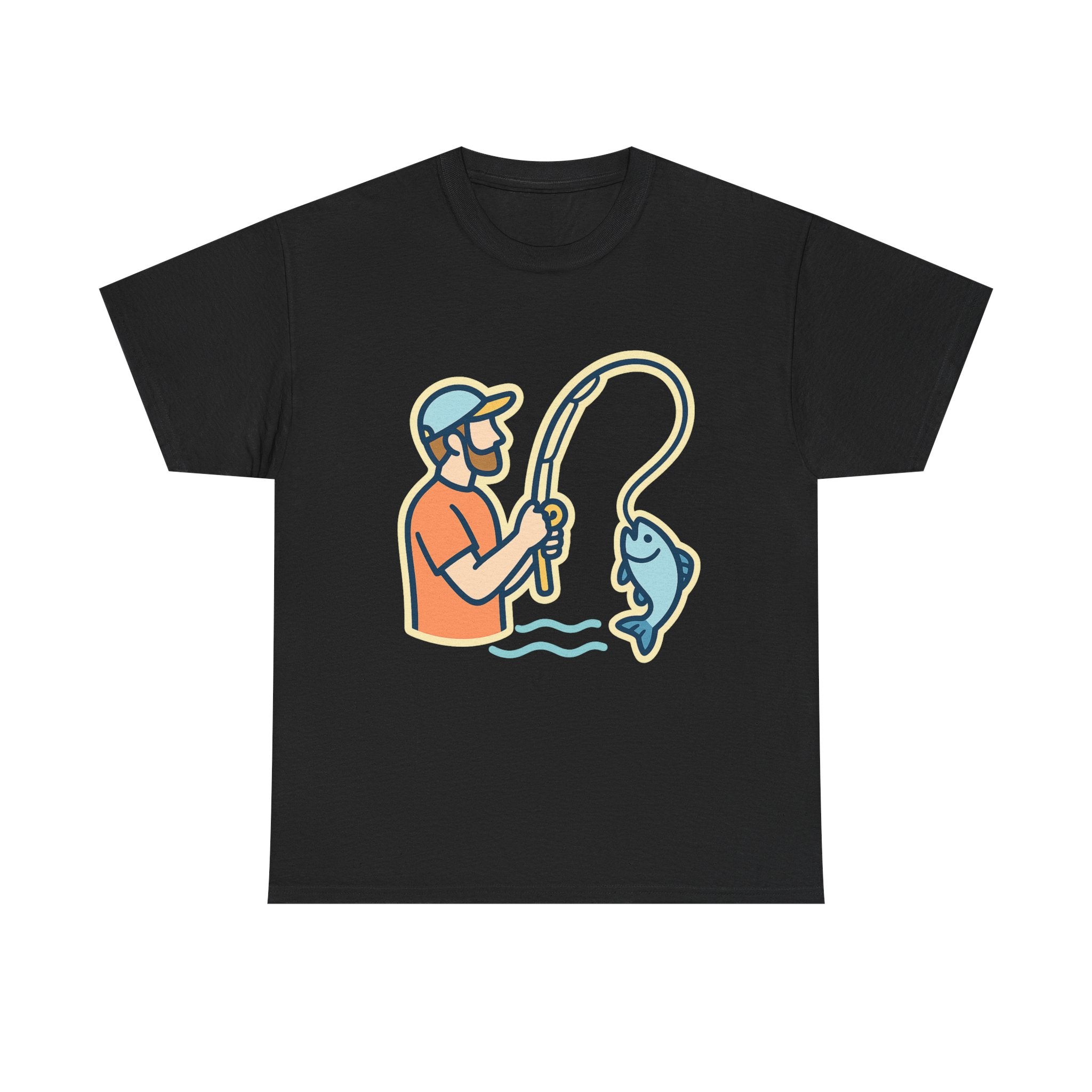 Fishing Life Unisex T-Shirt | Soft Comfort Tee for Anglers & Fishermen